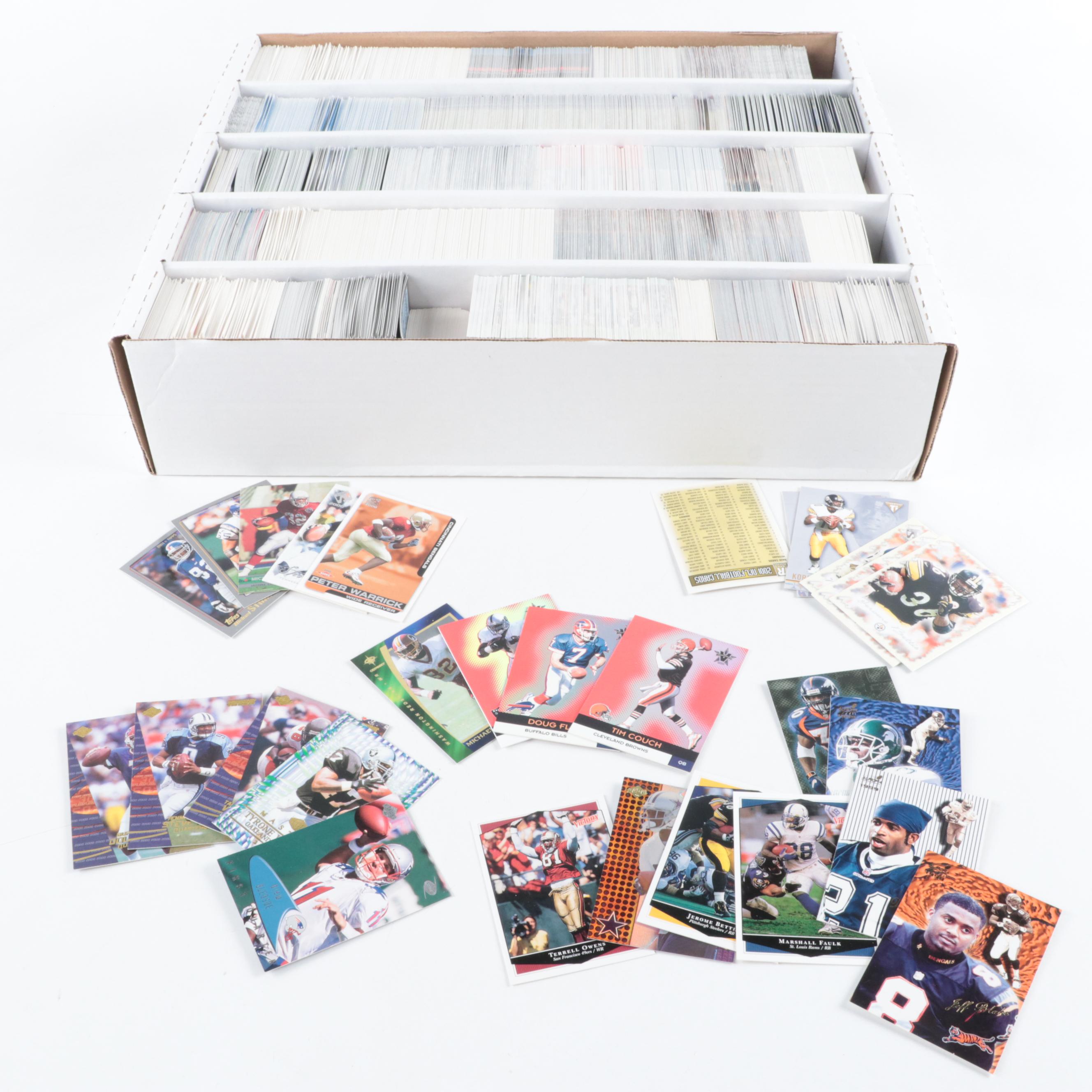 Topps, Other Football Cards with Rookies, McNair, Faulk, Inserts, 1990s–2000s