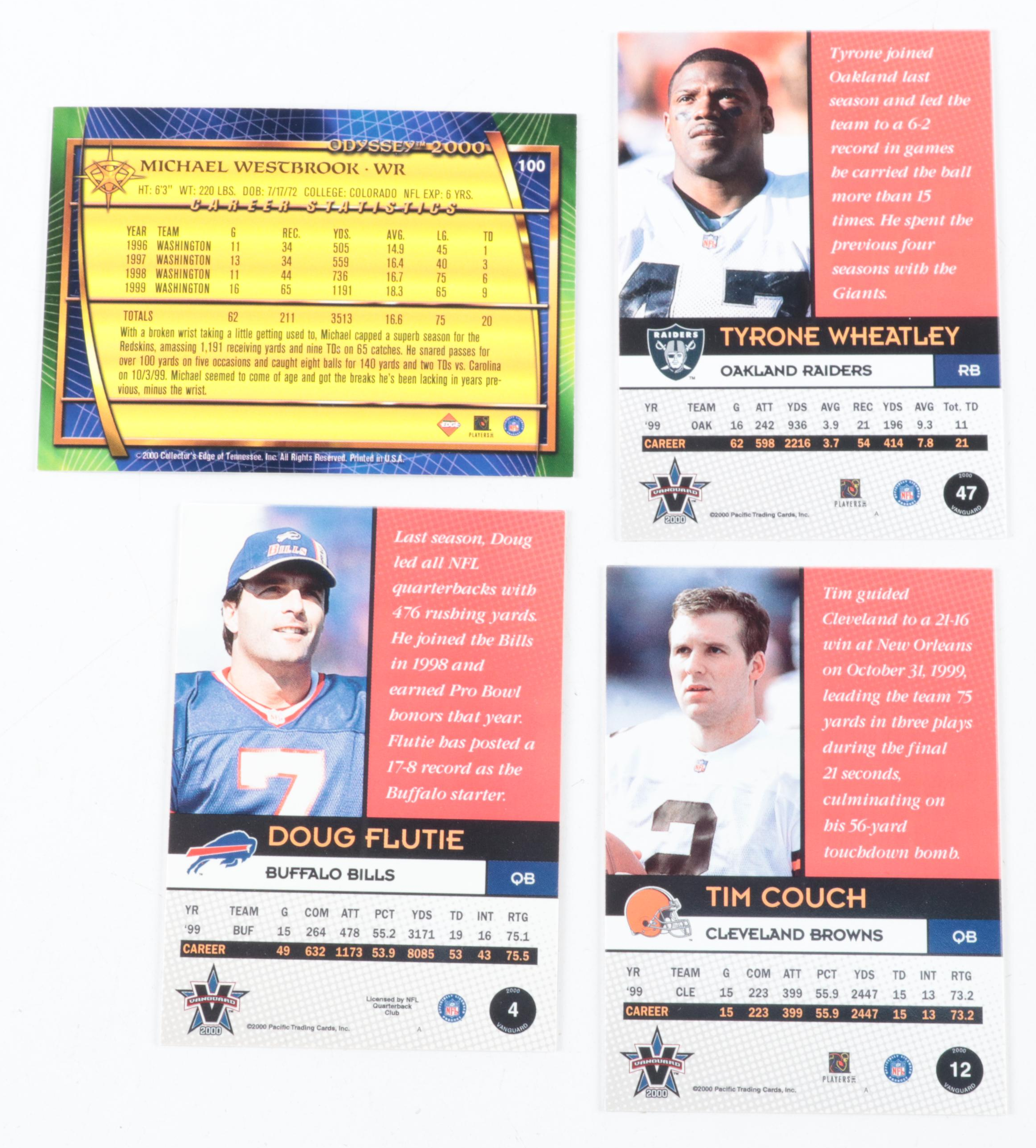 Topps, Other Football Cards with Rookies, McNair, Faulk, Inserts, 1990s–2000s
