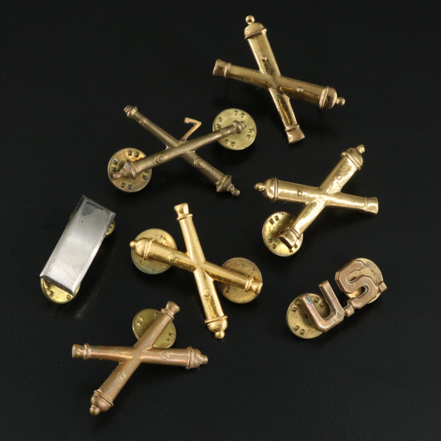 United States Army Artillery Pins