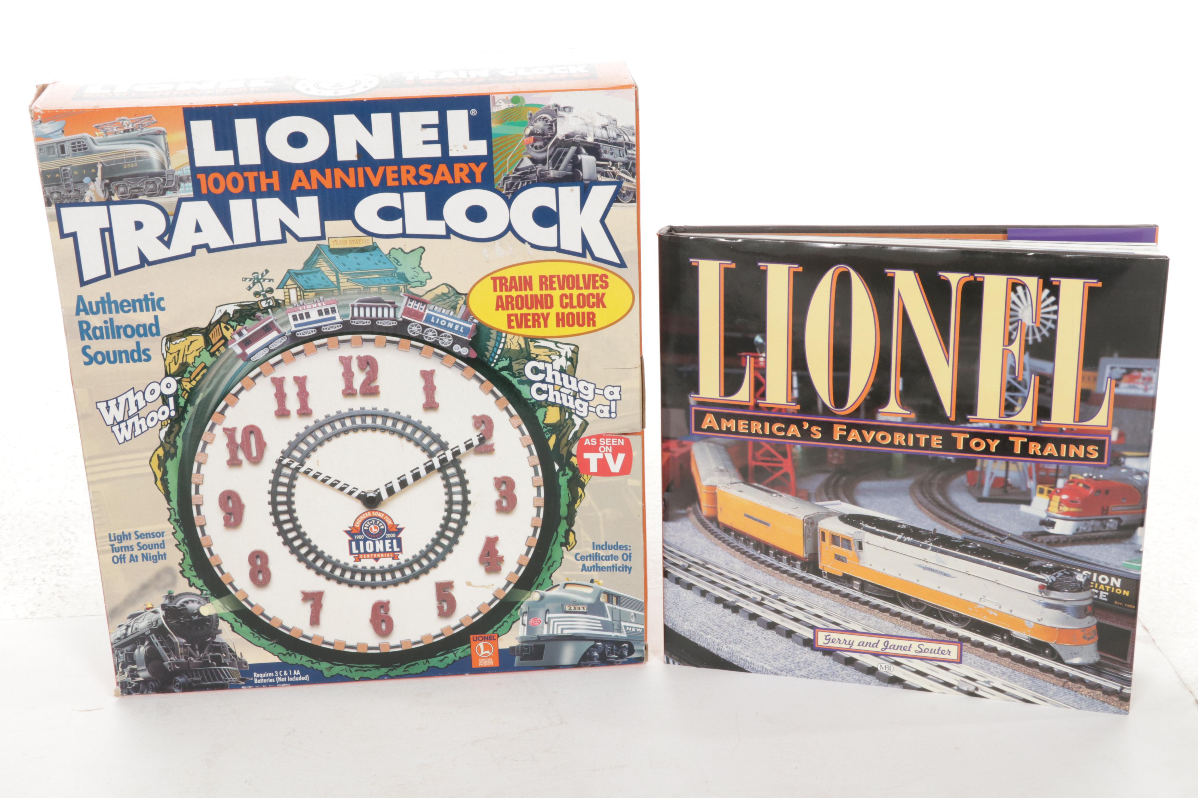 Lionel Post-War O Scale Model Train Cars, Track and Books