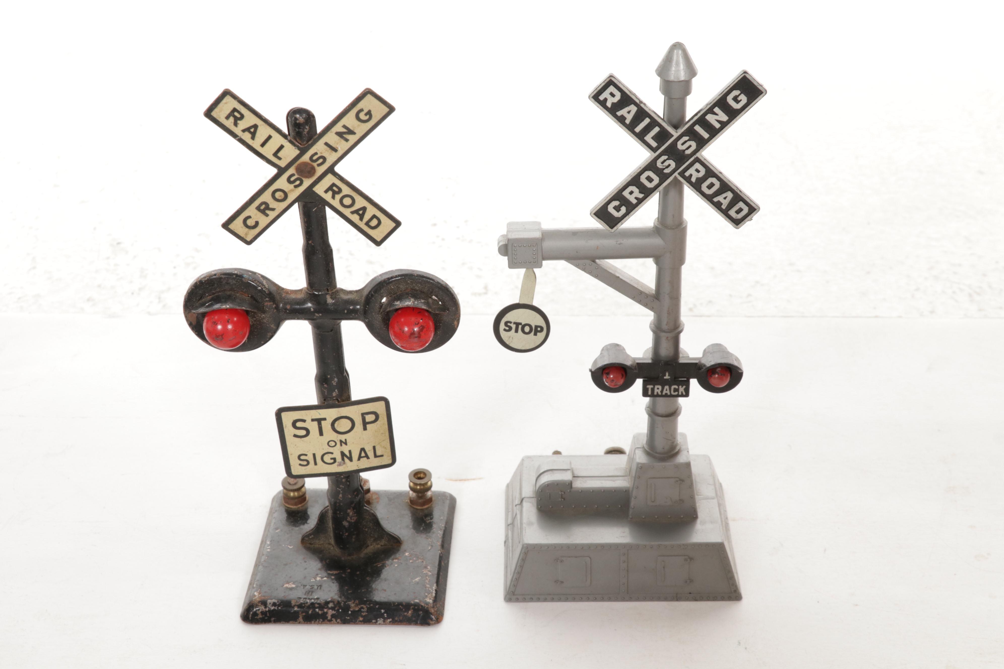 Lionel Post-War O Scale Model Train Cars, Track and Books