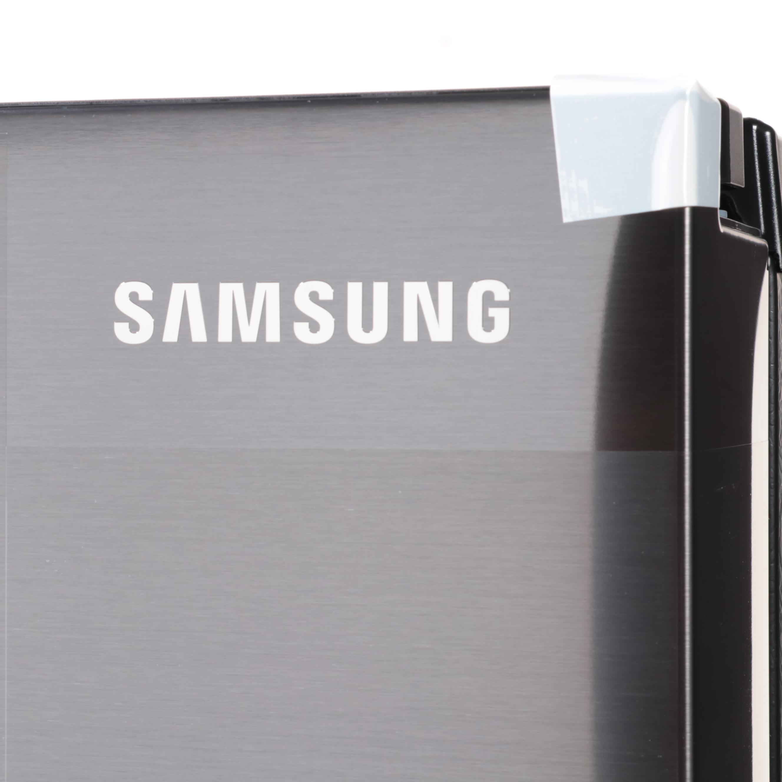 Samsung 23 Cu. Ft. Black Stainless Smart Counter Depth Four-Door Refrigerator