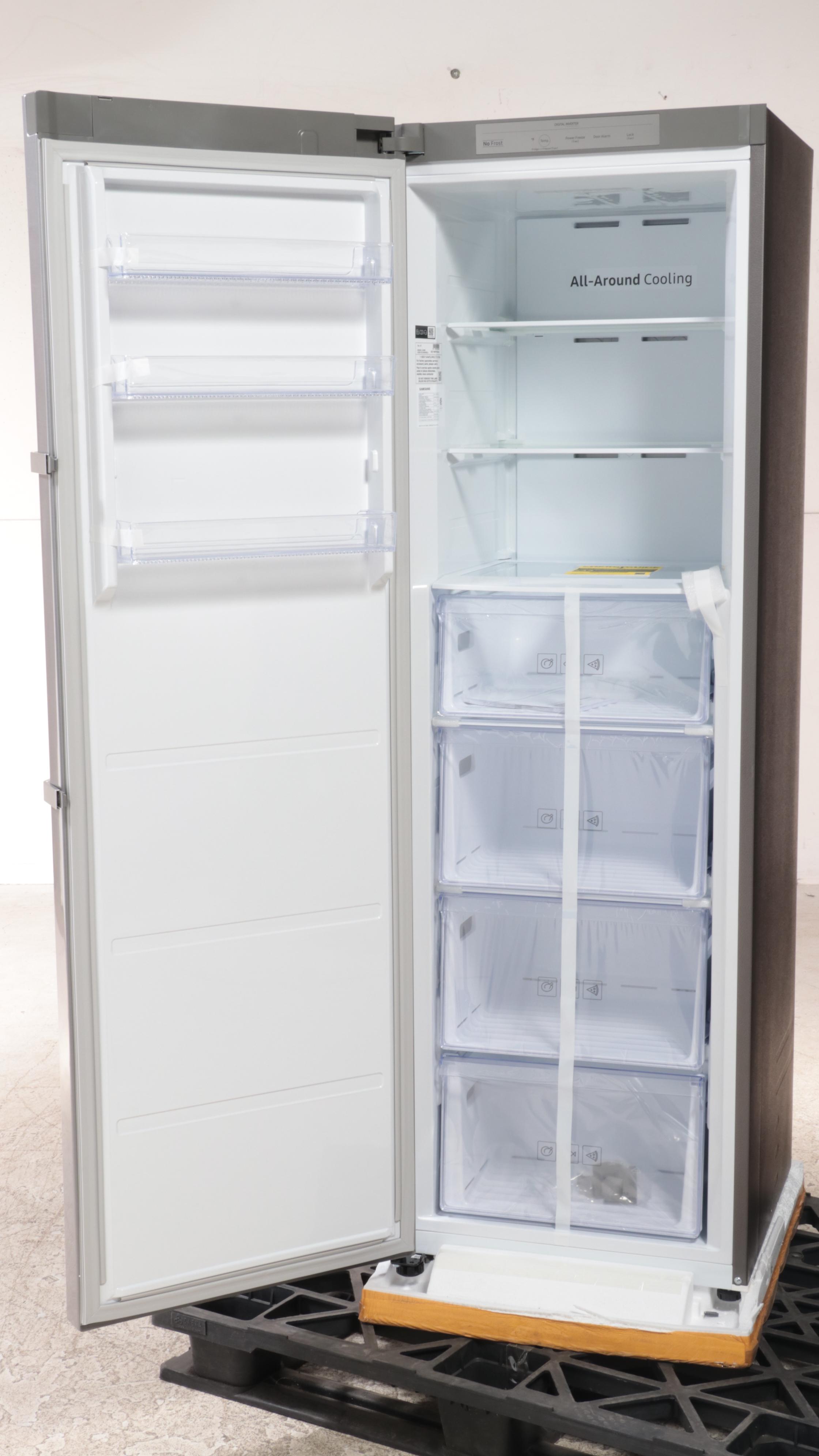 Samsung 11.4 Cu. Ft. Stainless Steel Convertible Upright Freezer