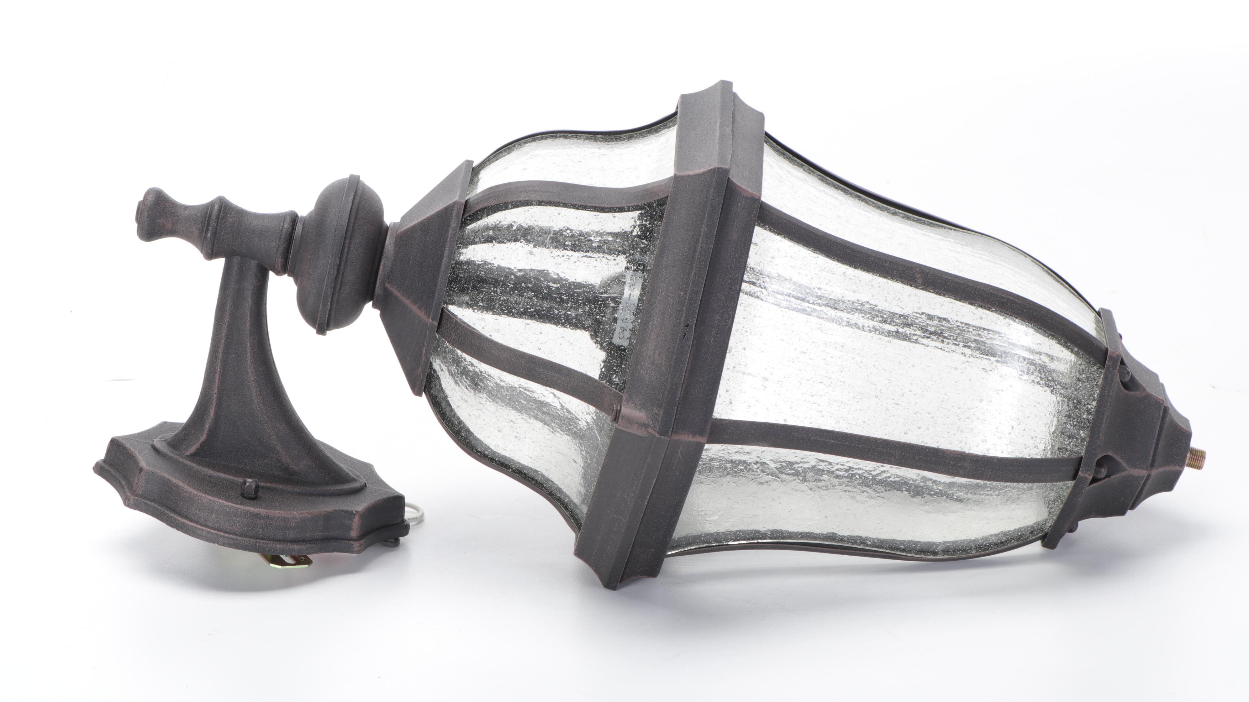 Accolade Rust Colored Outdoor Wall Lighting