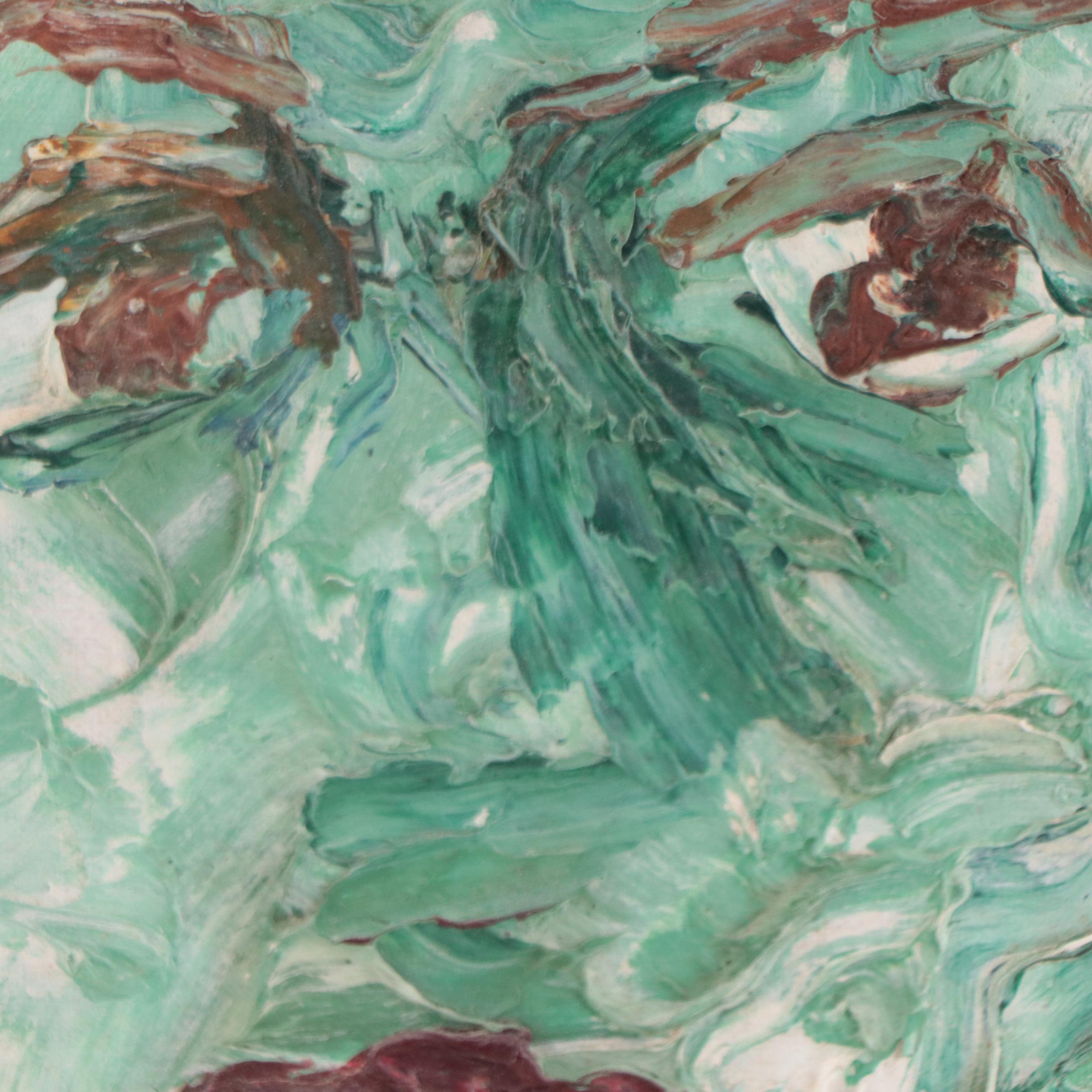 Abstract Portrait Oil Painting