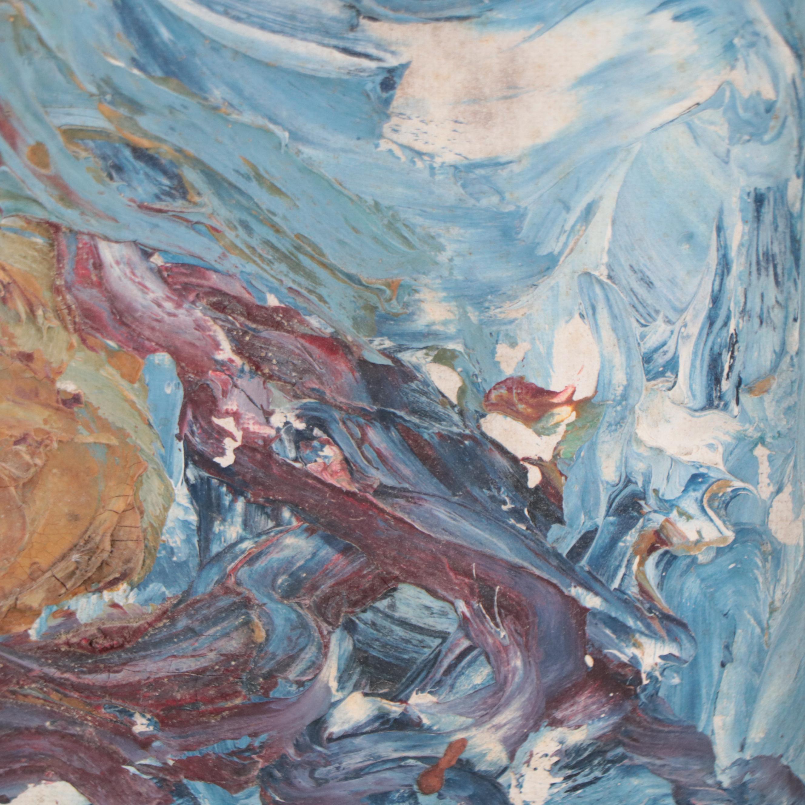 Abstract Portrait Oil Painting