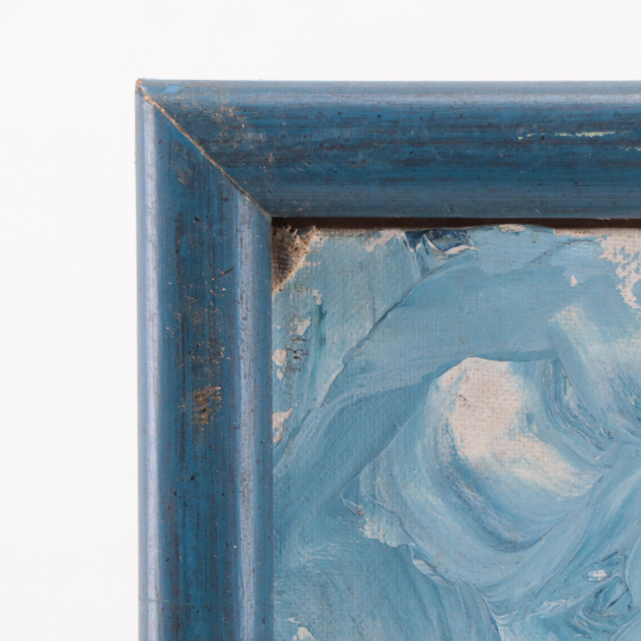 Abstract Portrait Oil Painting