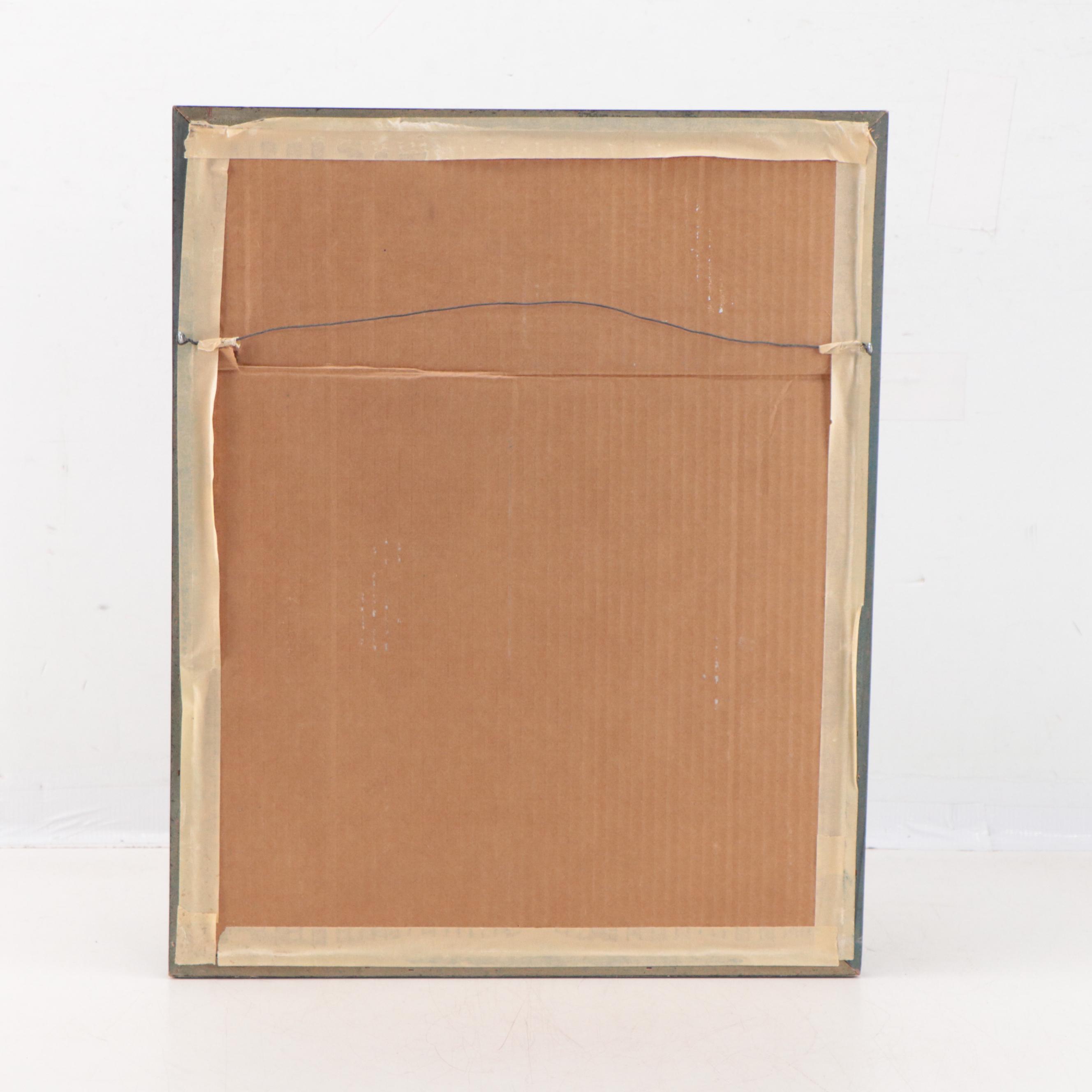 Abstract Portrait Oil Painting