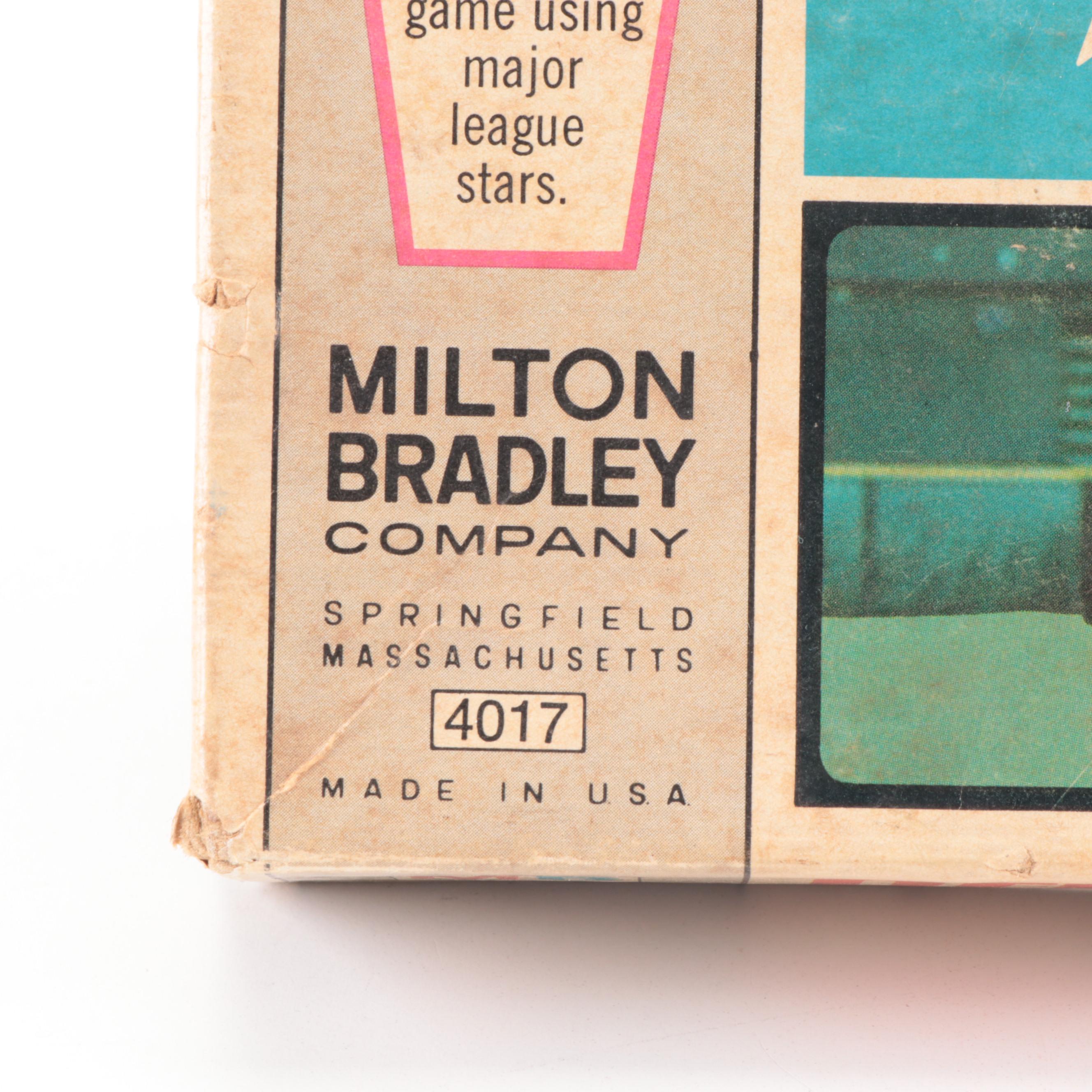 Milton-Bradley Official Baseball Card Game with Reproduction Draper-Maynard Sign