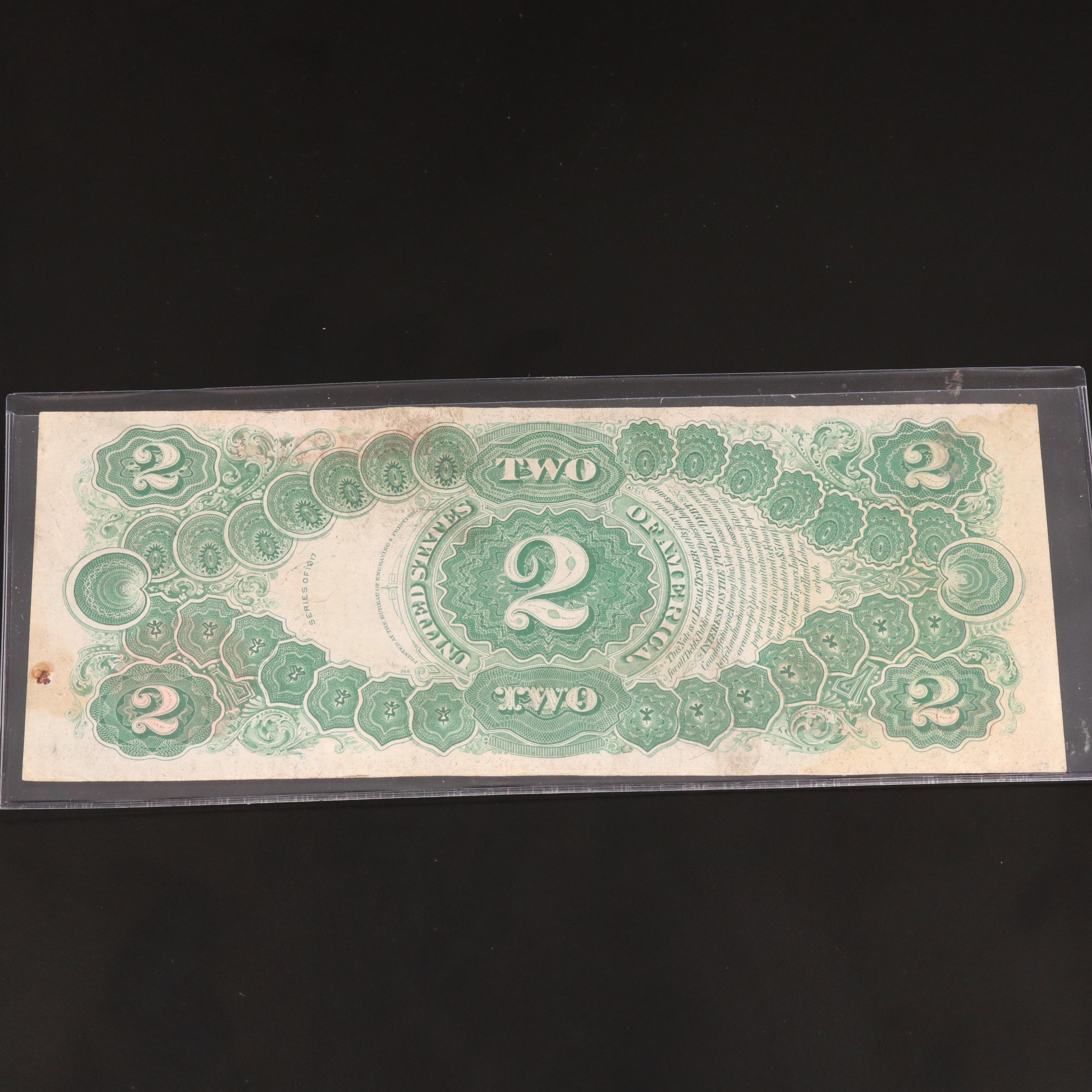 1917 $2 Legal Tender Note