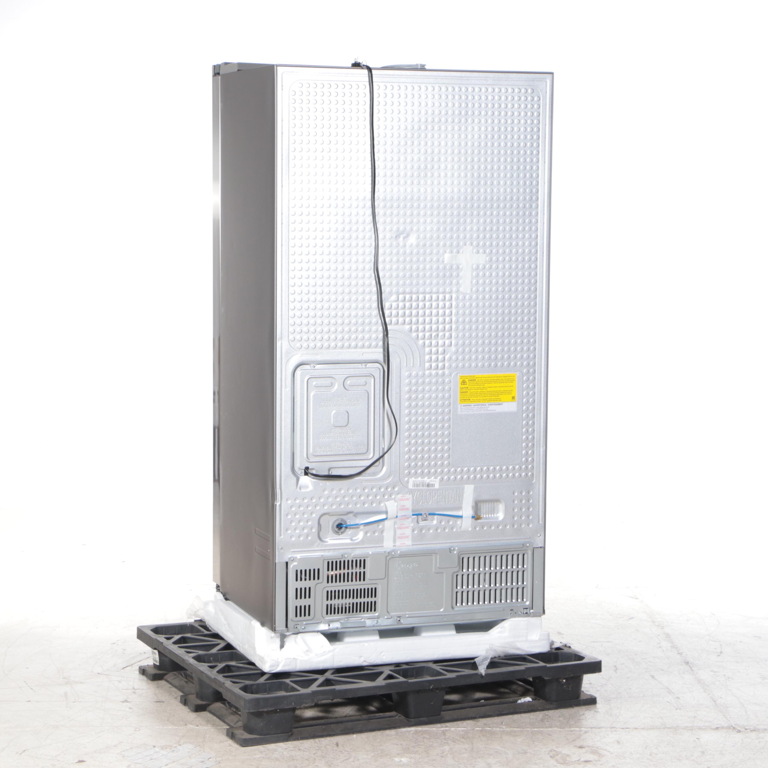 Samsung 22 Cu. Ft. Stainless Steel Counter Depth Side-by-Side Refrigerator