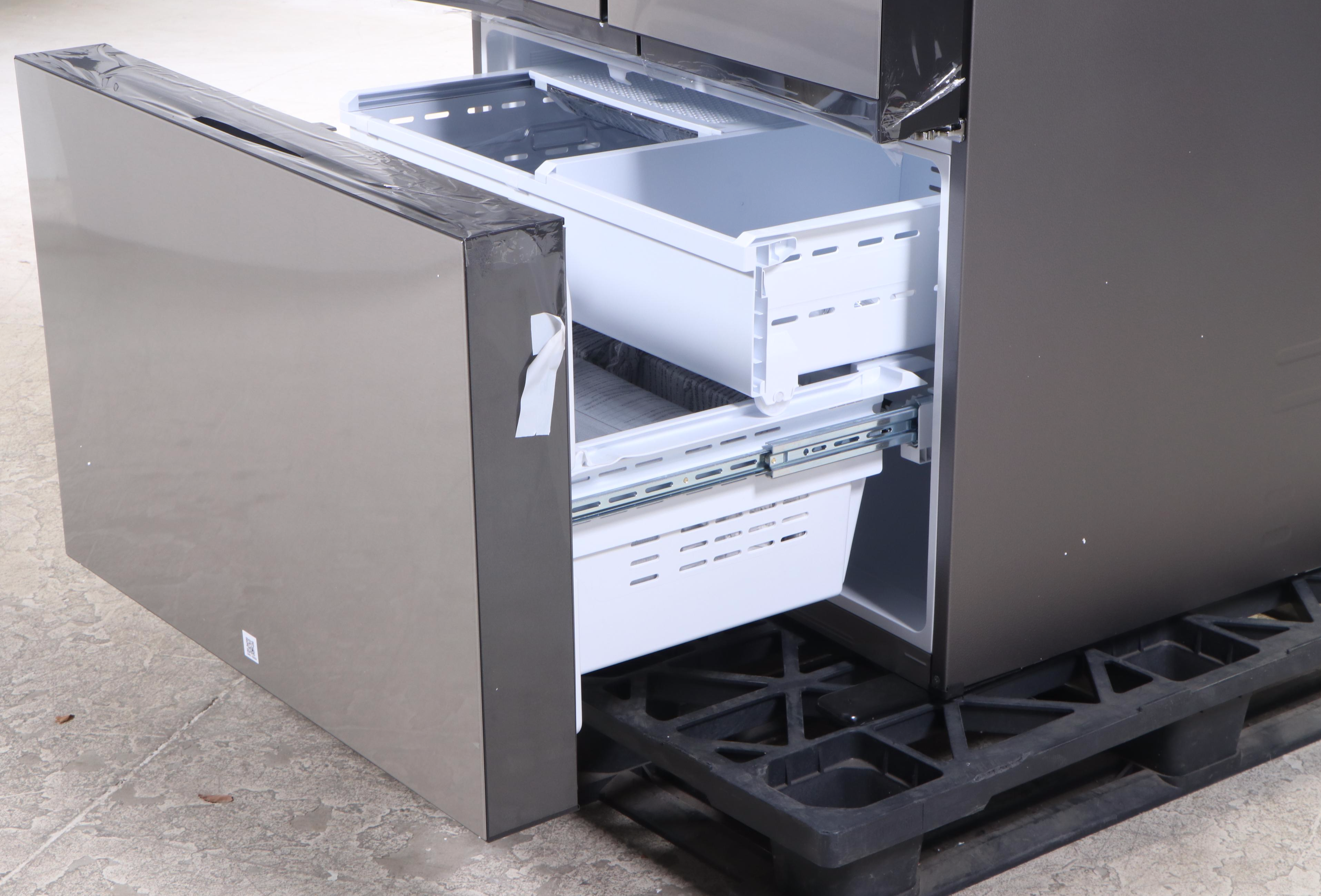 Samsung 30 Cu. Ft. Stainless Steel Bespoke Three-Door French Door Refrigerator