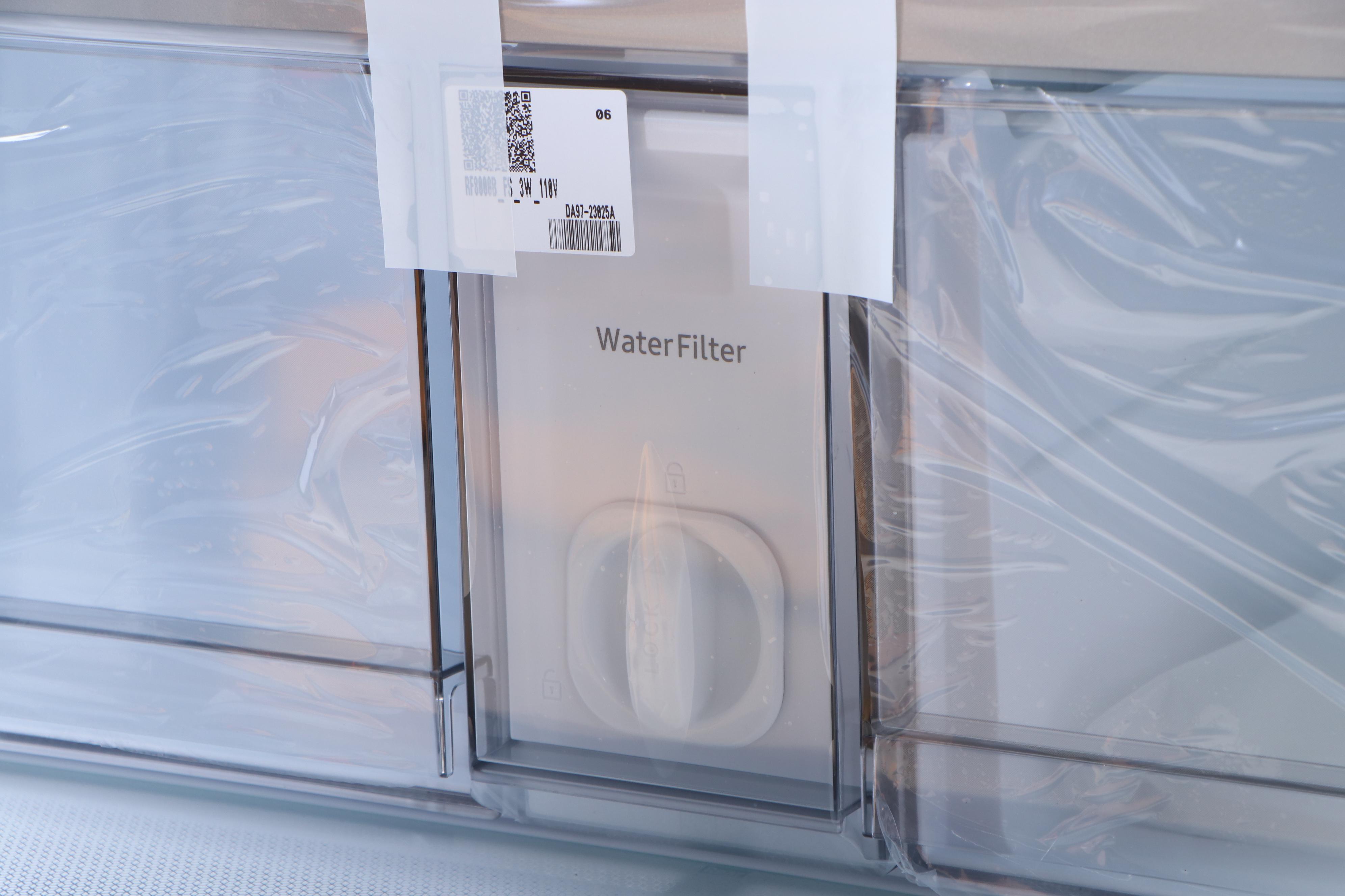 Samsung 30 Cu. Ft. Stainless Steel Bespoke Three-Door French Door Refrigerator