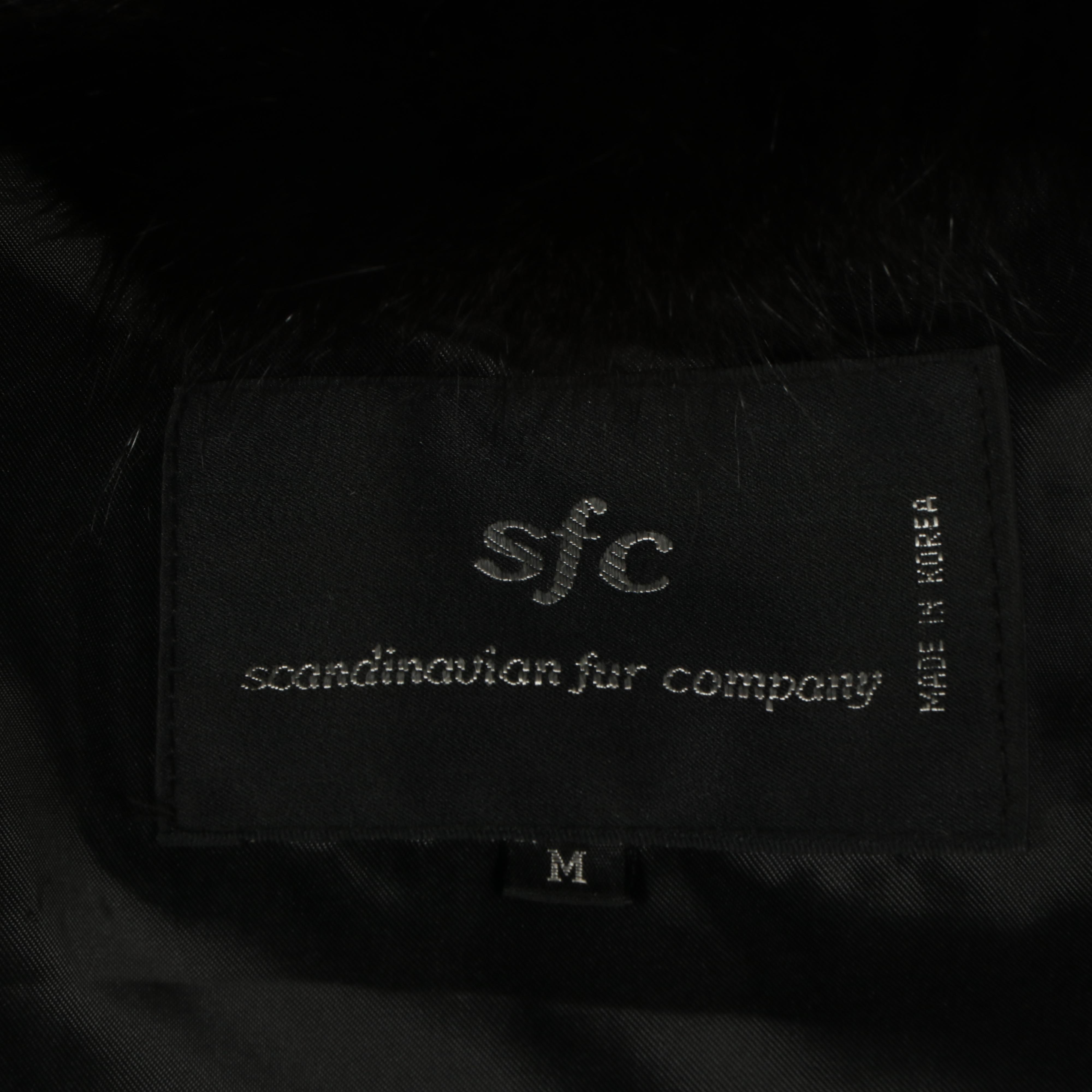 Scandinavian Fur Company Dyed Fox Fur Coat