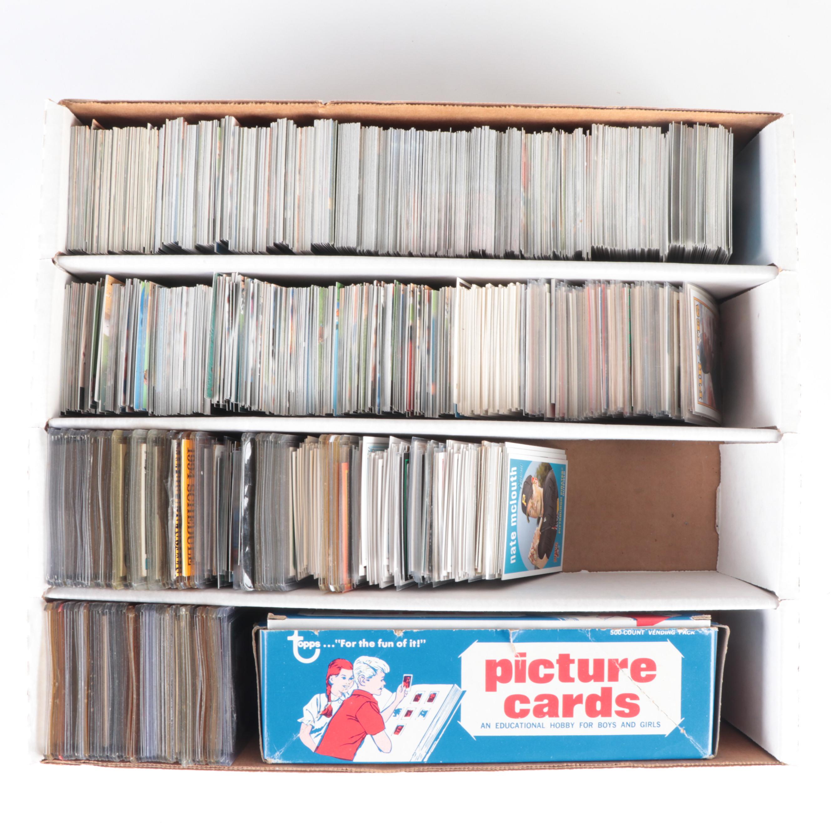 Topps, Other Baseball Cards with Rodriguez, More Rookies, Bonds, 1960s–2010s