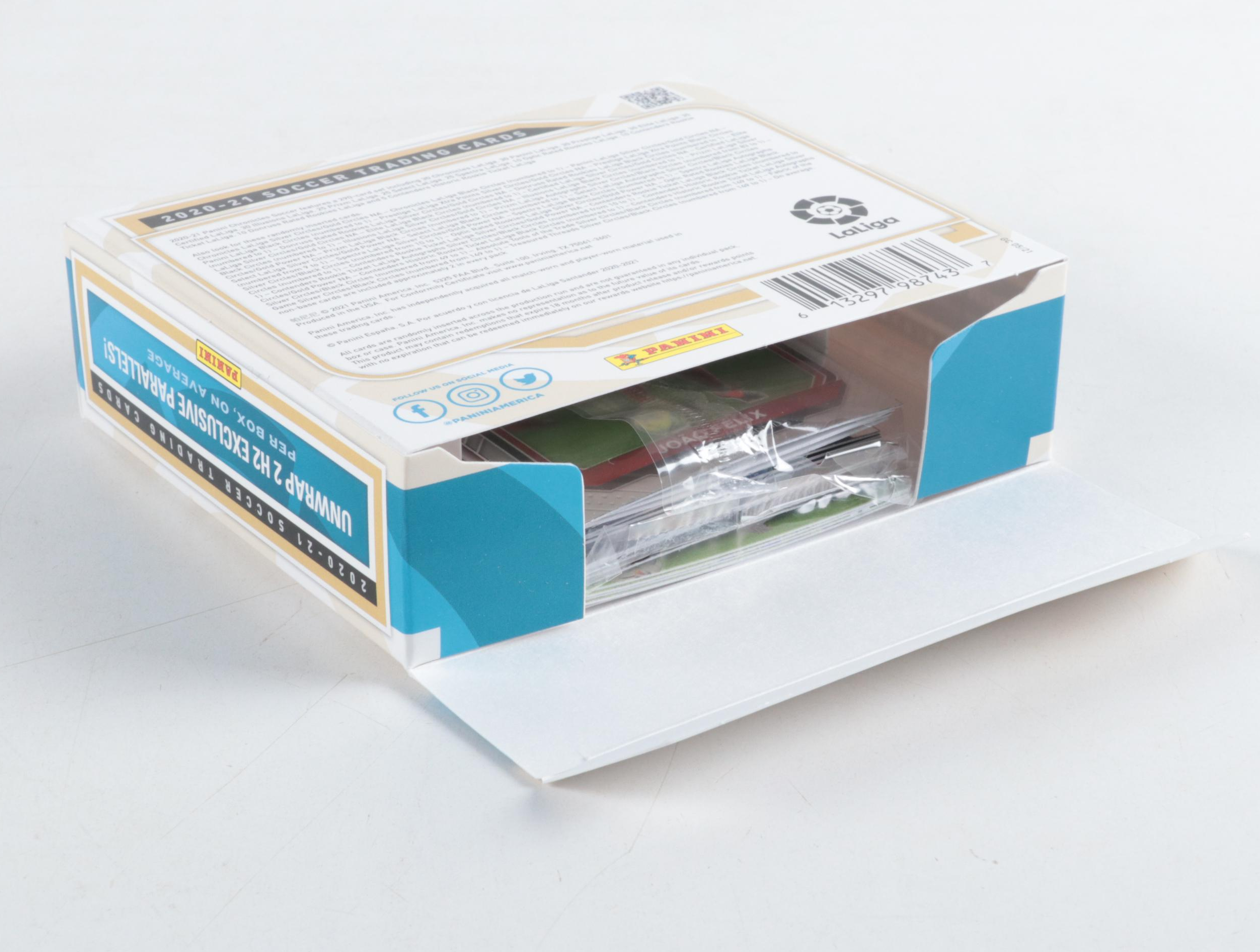 Panini Chronicles Unsealed Soccer Card Boxes, 2020–2021