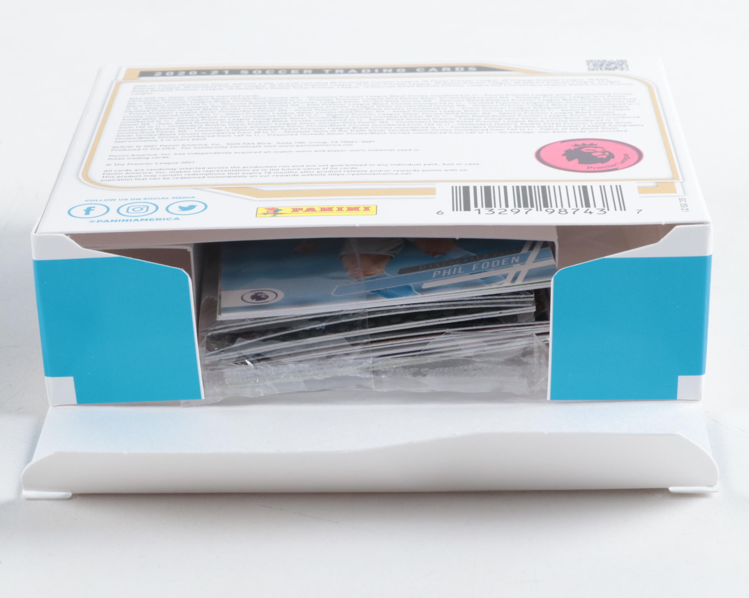 Panini Chronicles Unsealed Soccer Card Boxes, 2020–2021