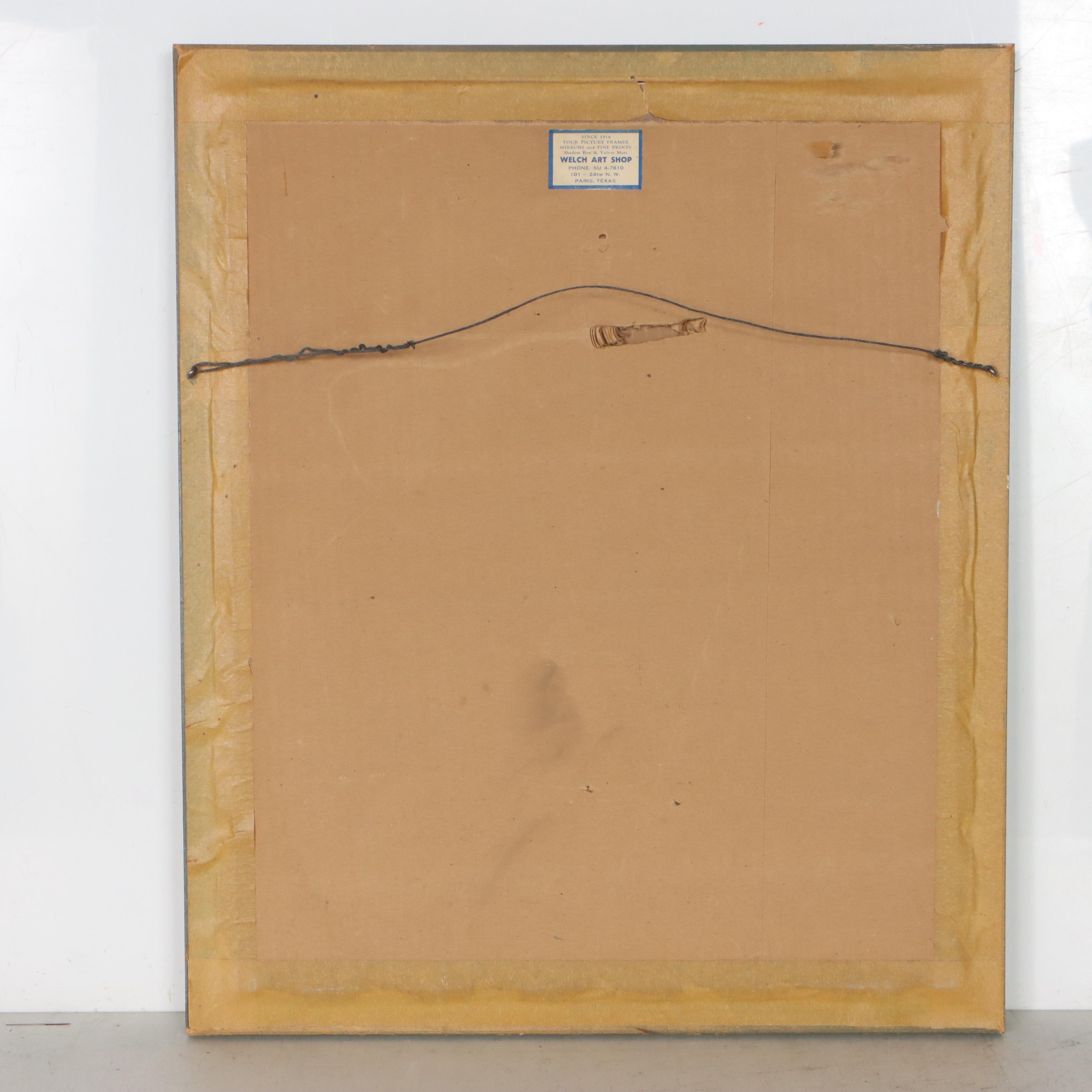 Harbor Scene Watercolor Painting