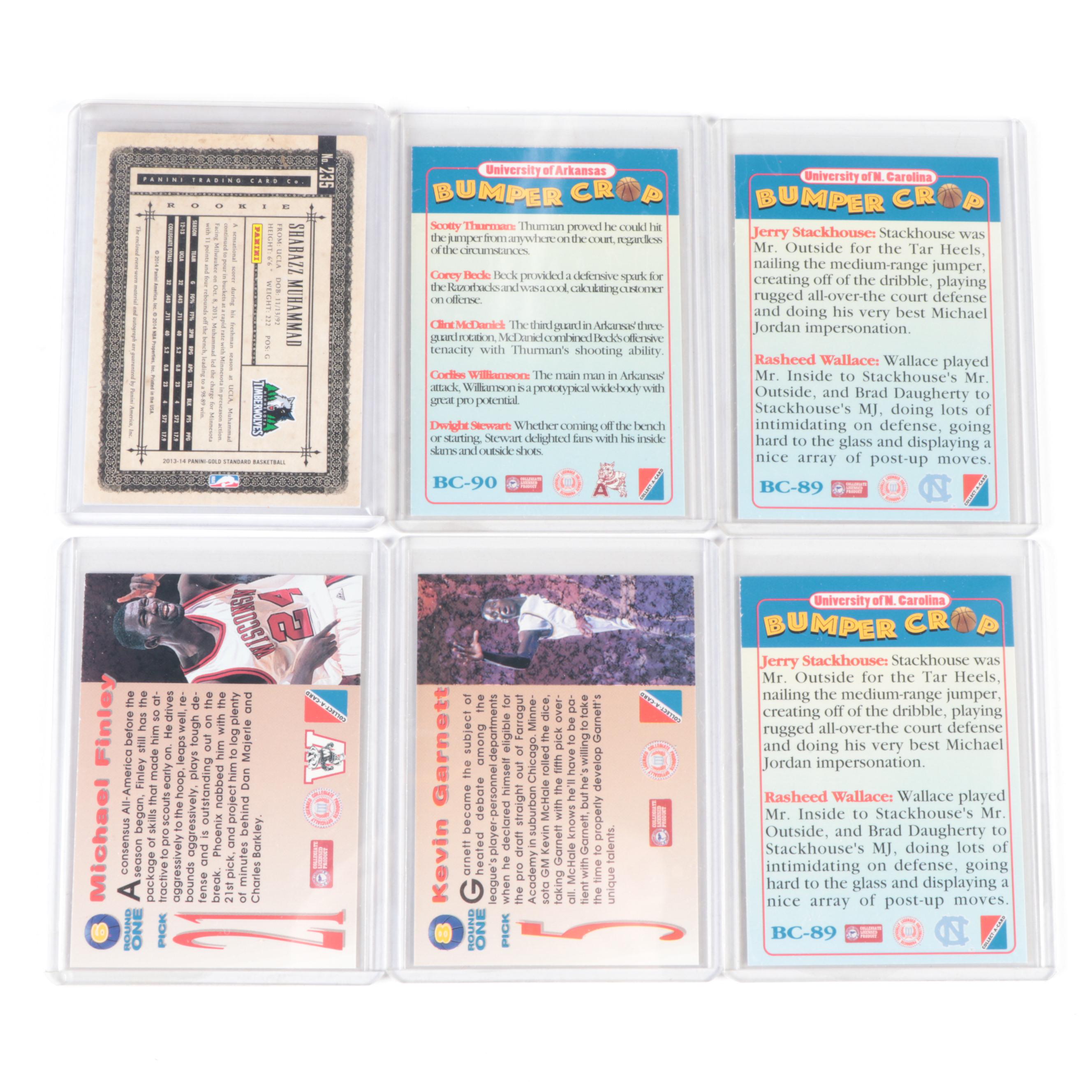 Fleer, More Basketball Cards with Garnett, More Rookies, Jordan, 1970s–2000s