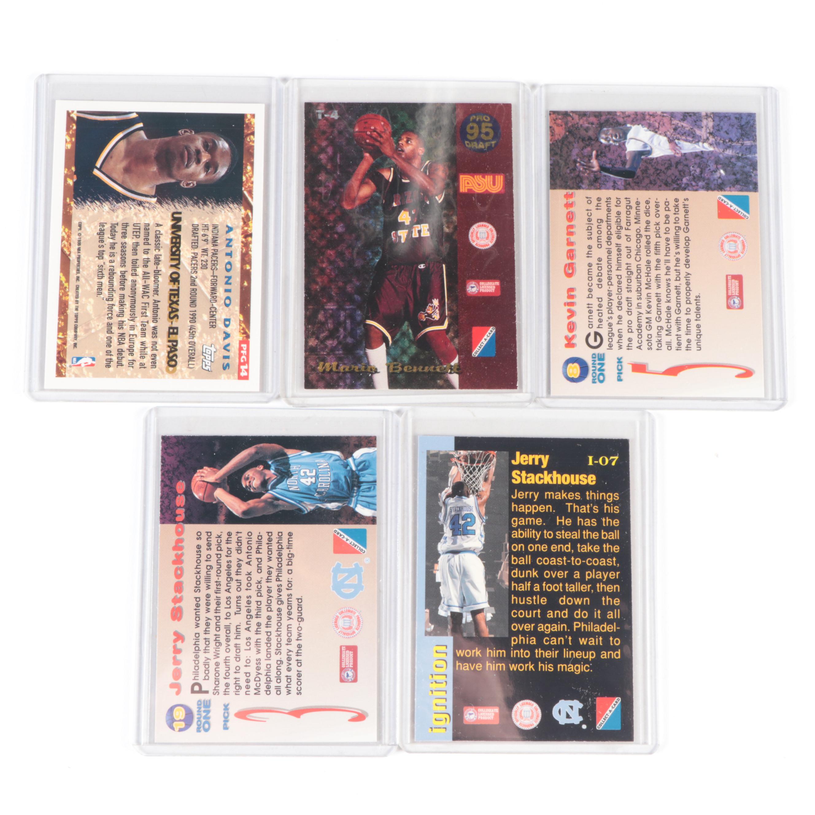 Fleer, More Basketball Cards with Garnett, More Rookies, Jordan, 1970s–2000s