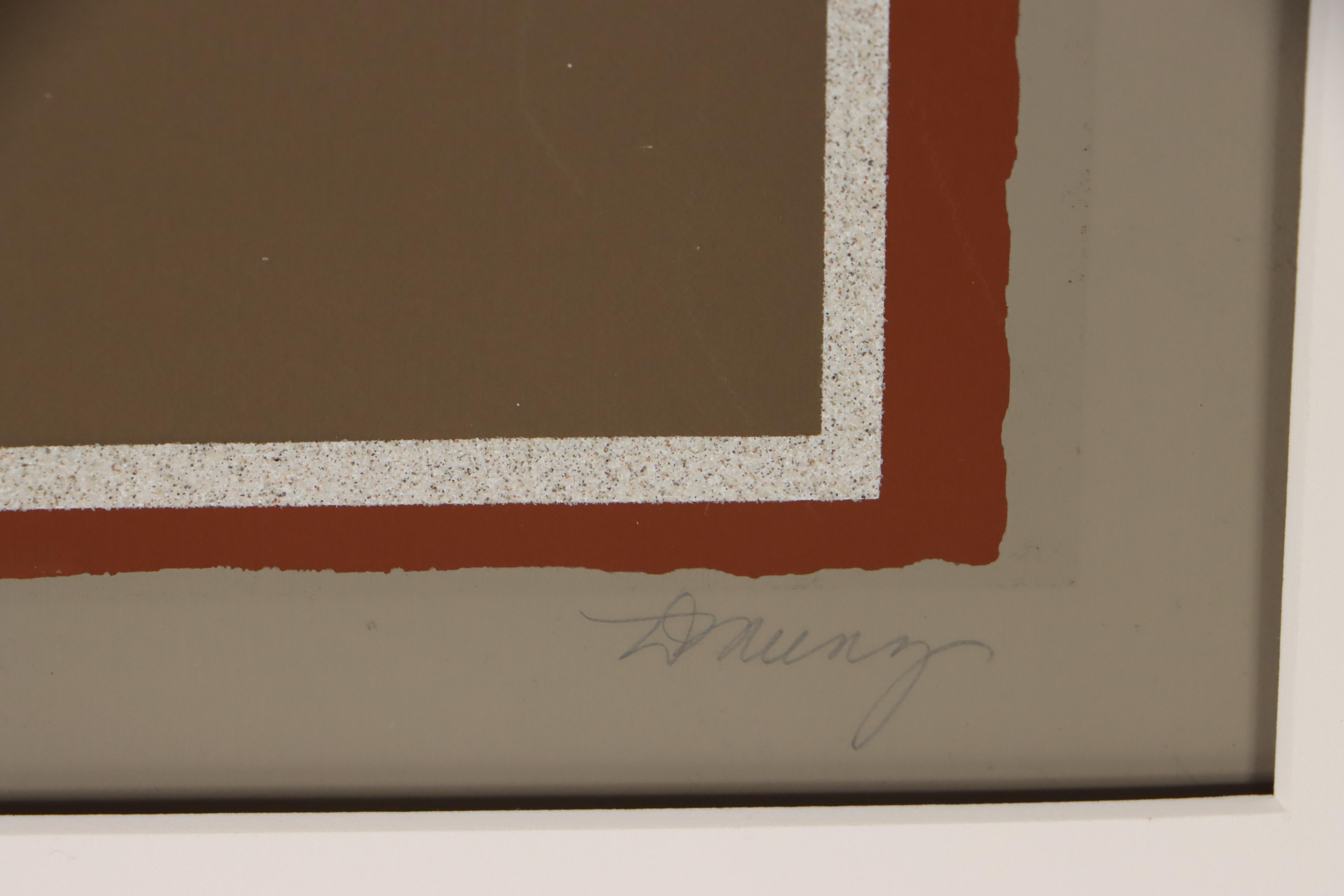 Don Munz Serigraph "Kittyhawk," Late 20th Century