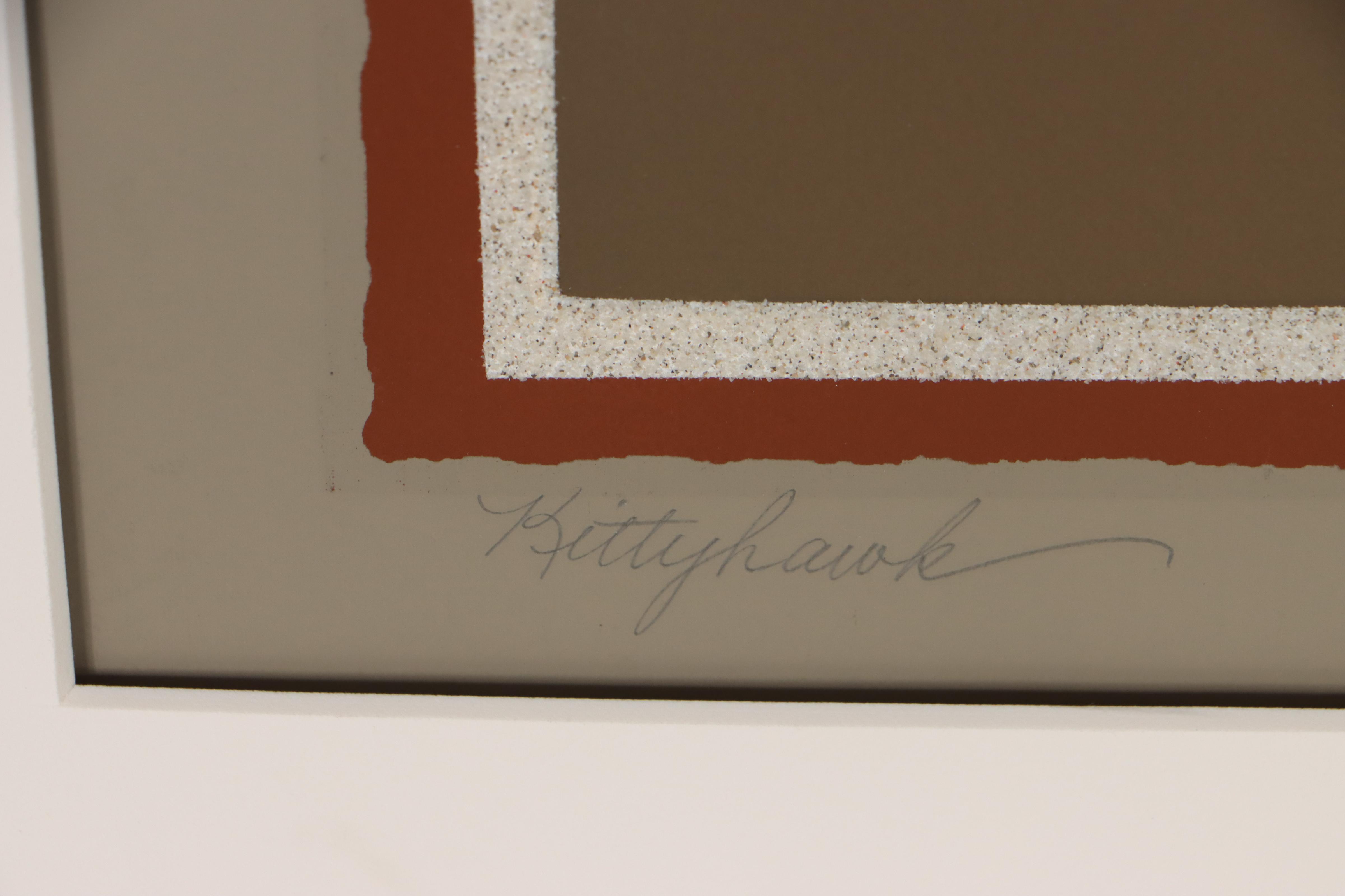 Don Munz Serigraph "Kittyhawk," Late 20th Century