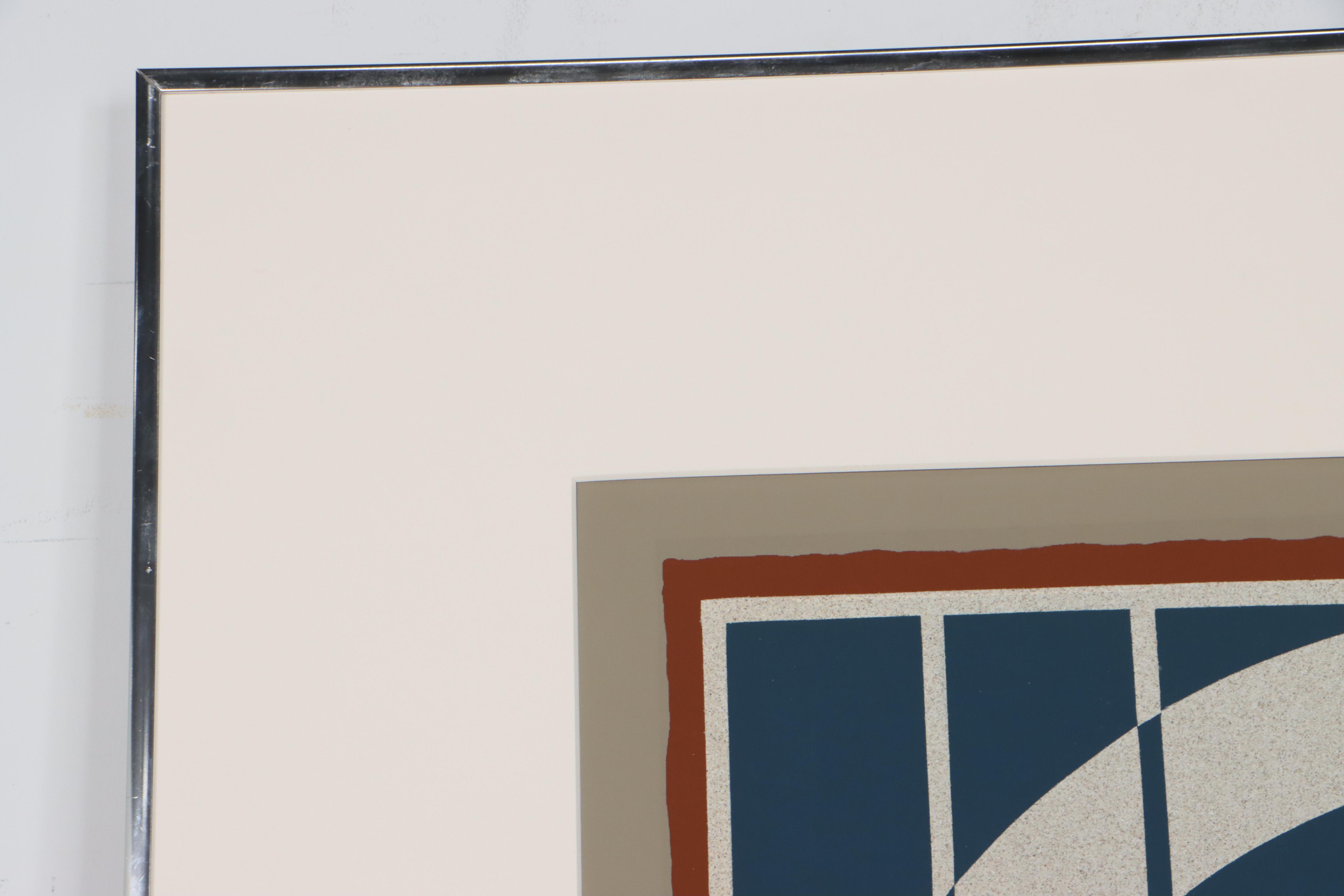 Don Munz Serigraph "Kittyhawk," Late 20th Century