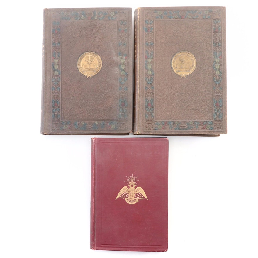 "An Encyclopædia of Freemasonry" Two-Volume Set with "Morals and Dogma"