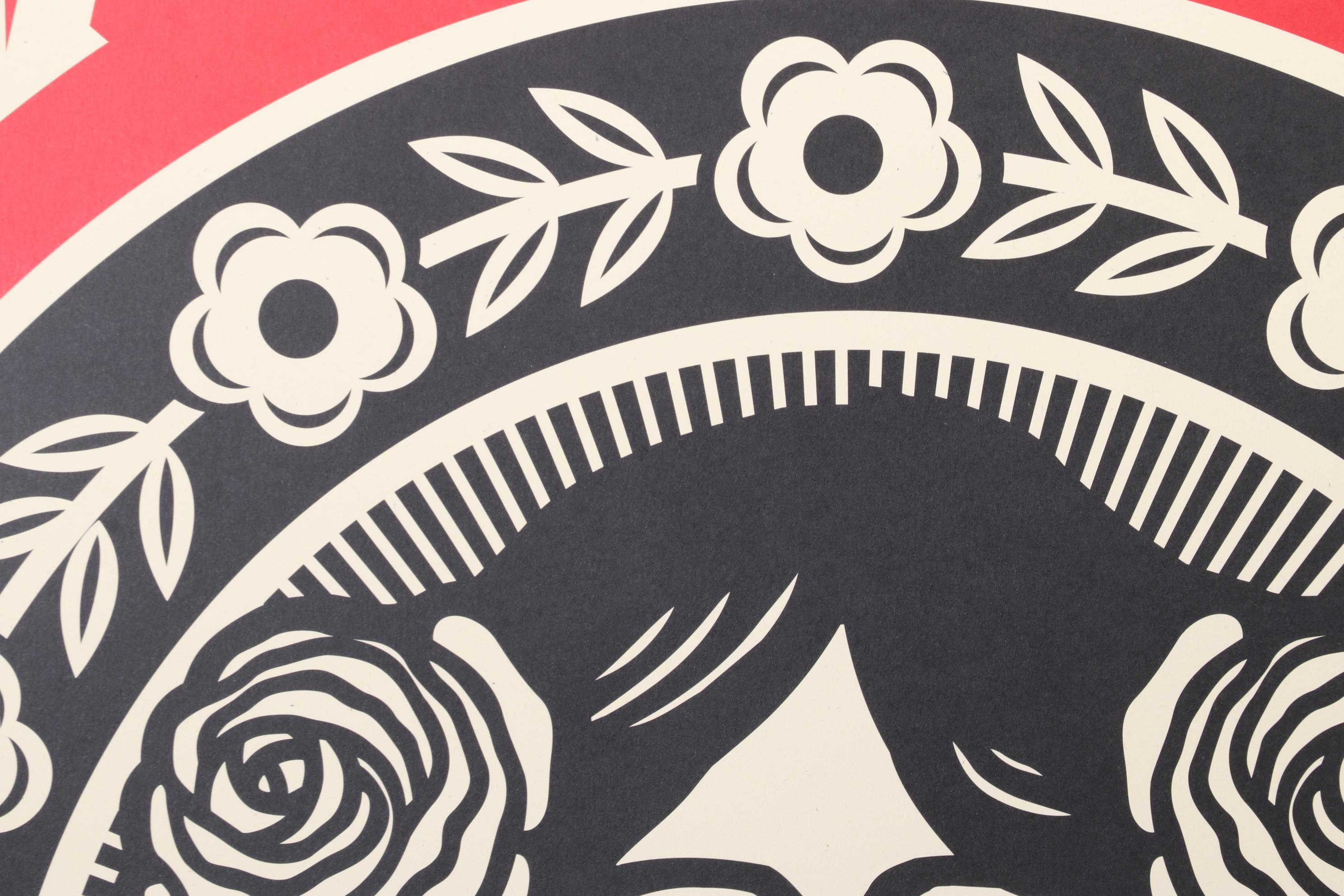 Shepard Fairey Offset Print "Make Art Not War," 2022