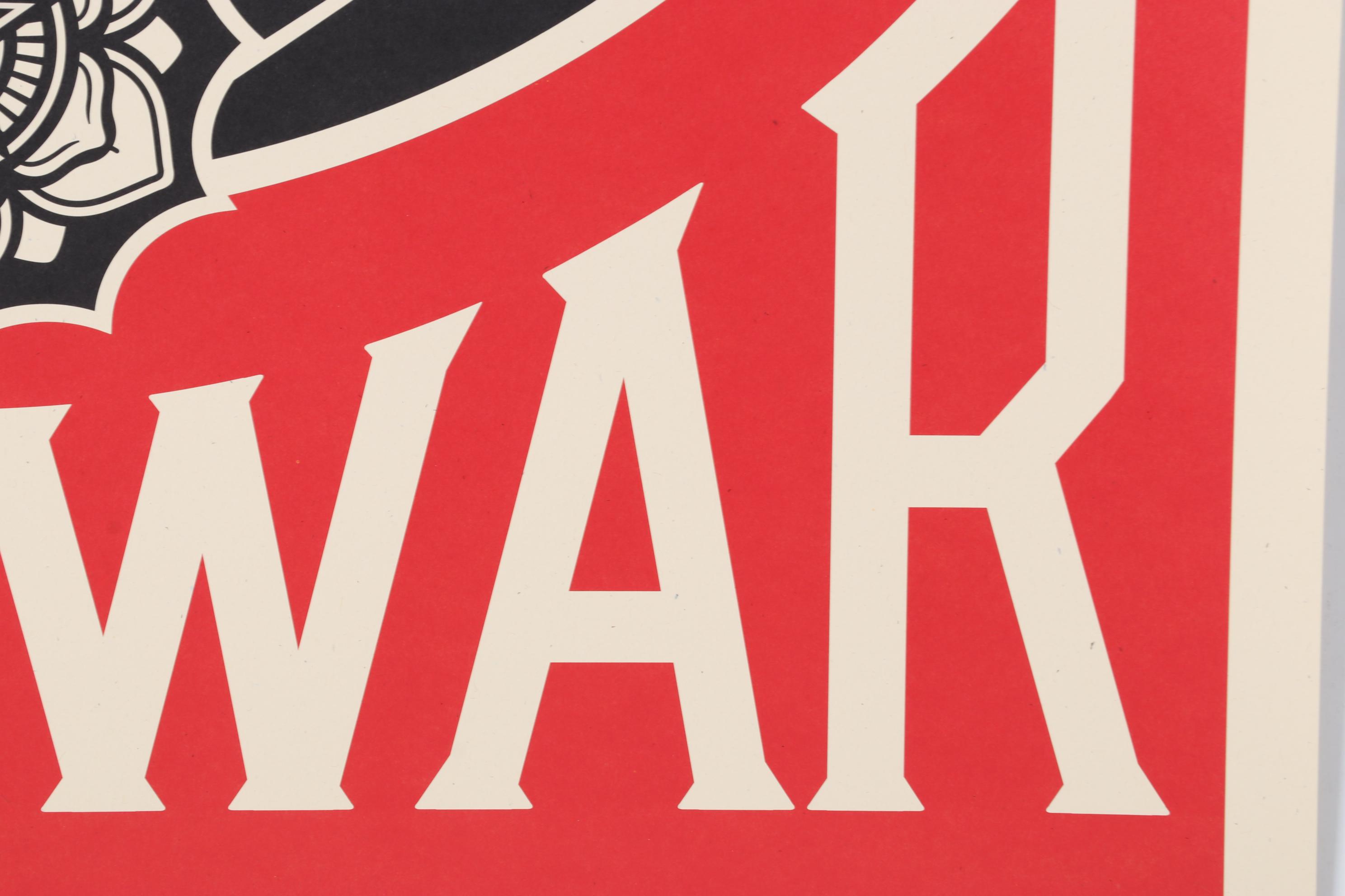 Shepard Fairey Offset Print "Make Art Not War," 2022