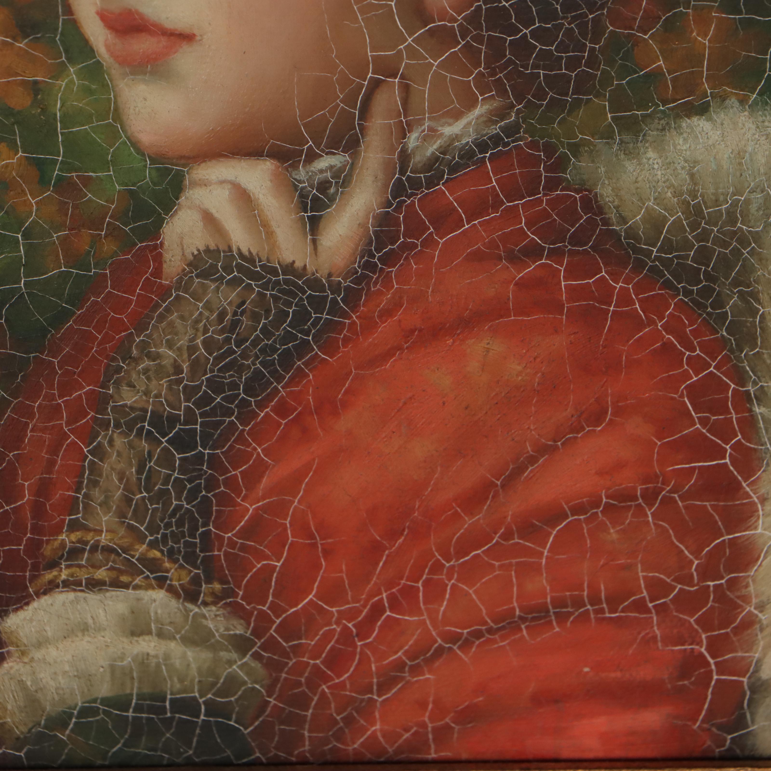 Oil Painting of Female Portrait