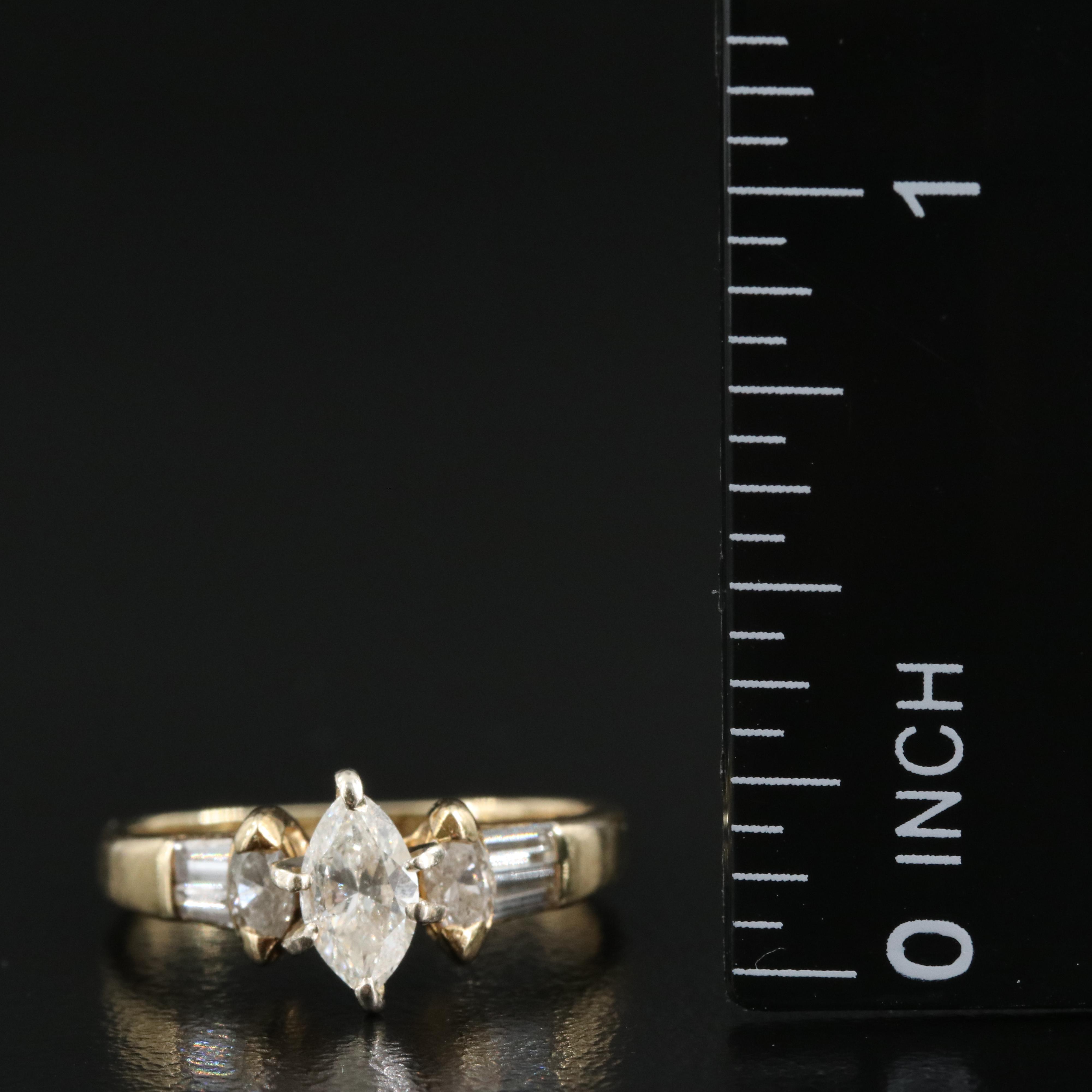 14K 1.00 CTW Diamond Ring