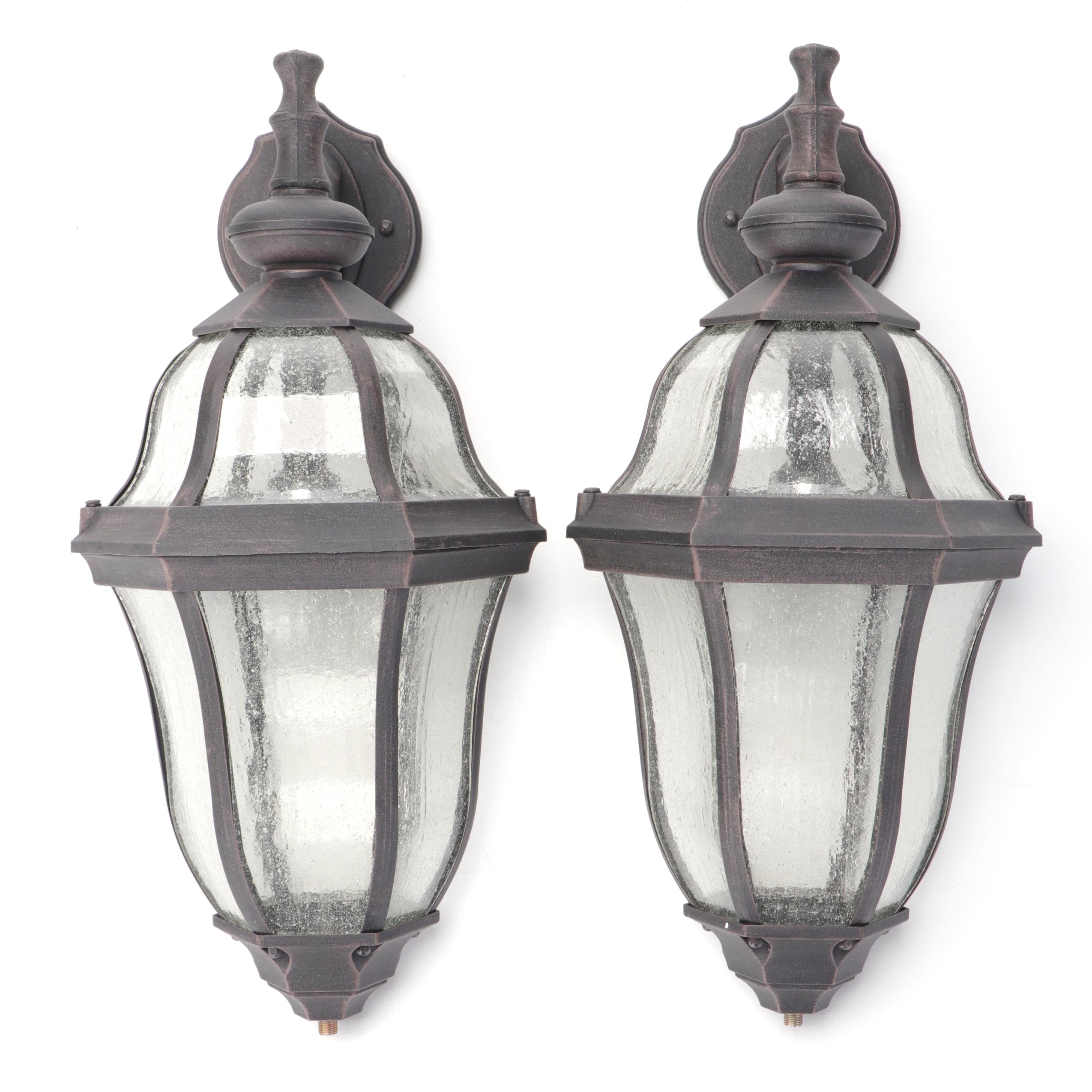 Accolade Rust Colored Outdoor Wall Lighting