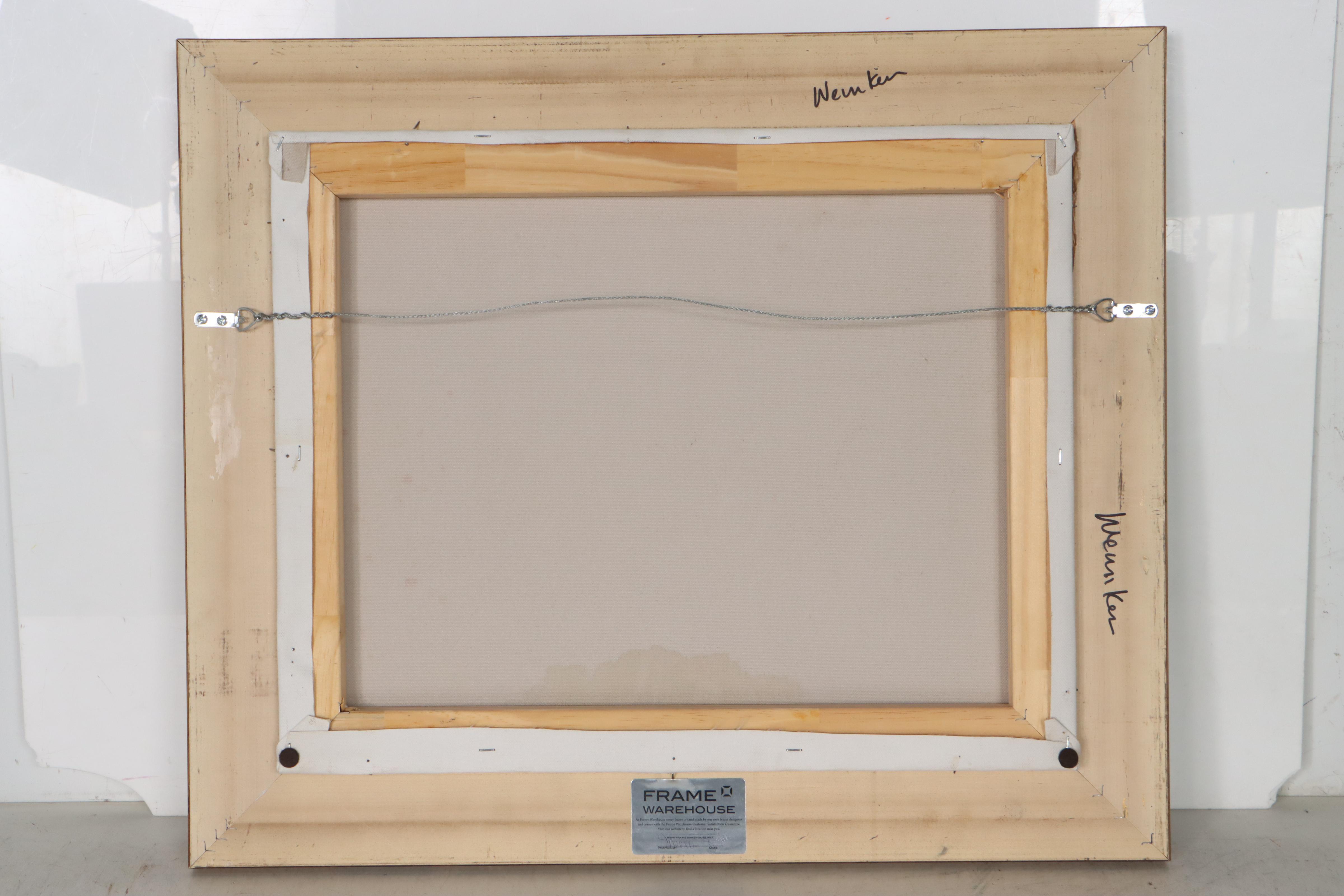 Oil Painting of Hunters and Hunting Dogs