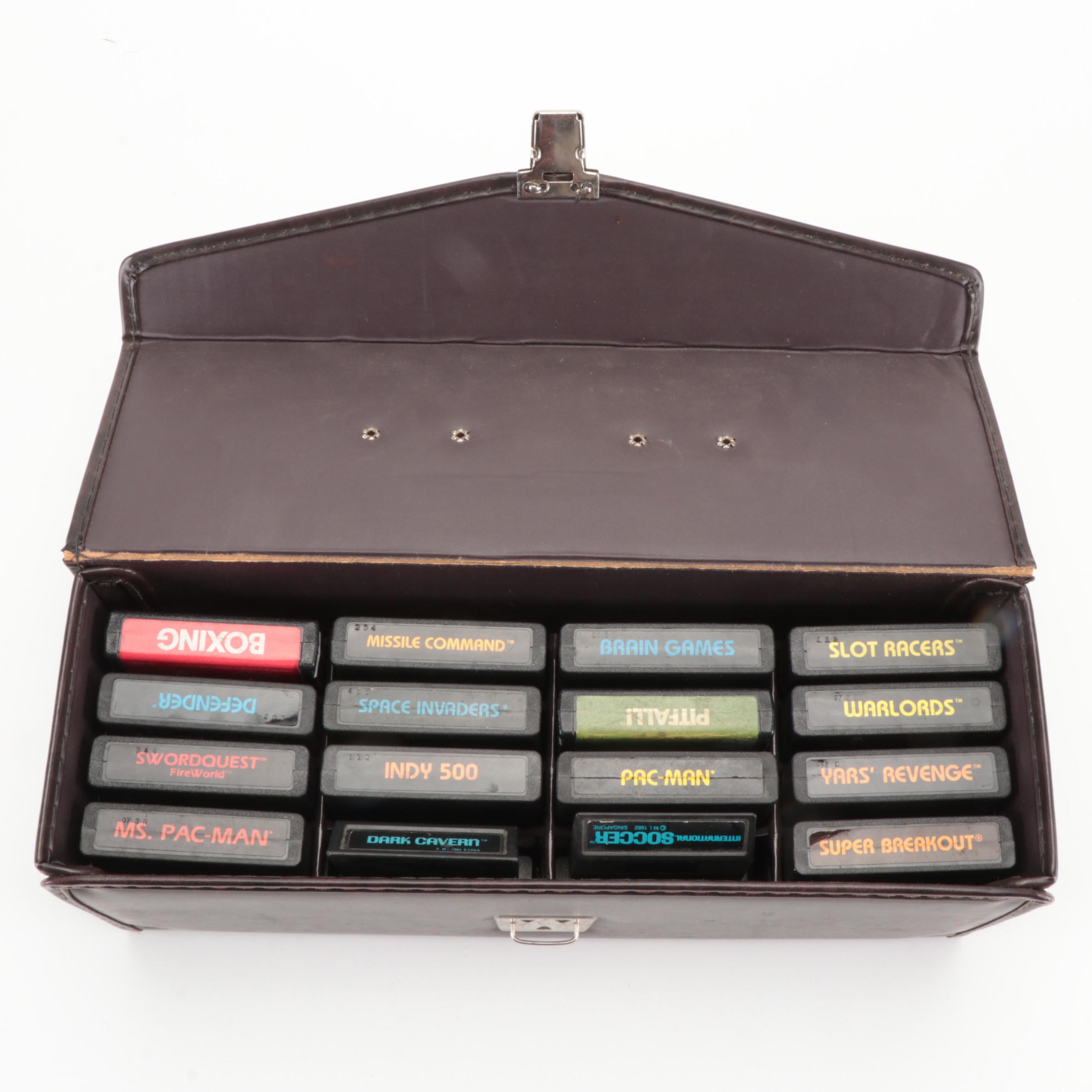 Atari 2600 Games and Game Accessories with Ms. Pac-Man, Donkey Kong and More