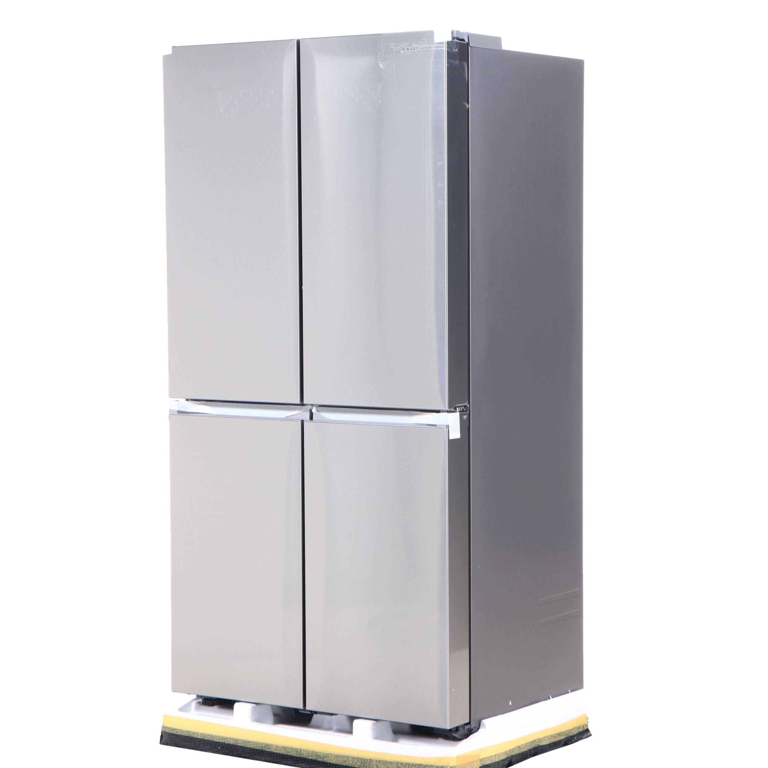 Samsung 23 Cu. Ft. Stainless Smart Counter Depth Four-Door Flex Refrigerator