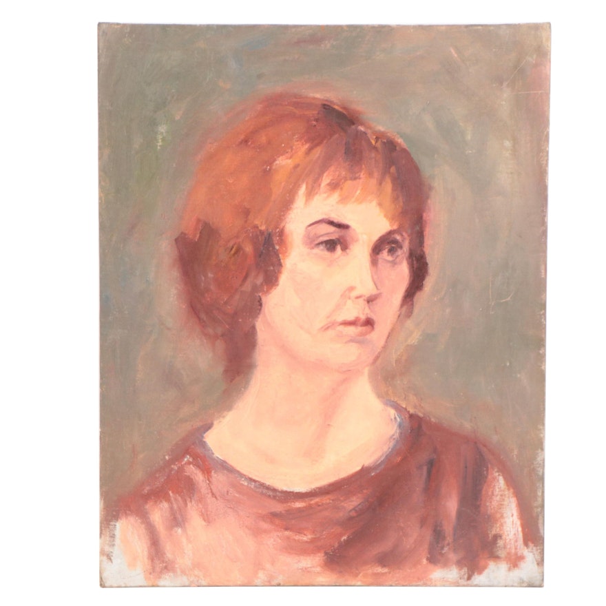 Pacimeo Portrait of Woman Oil Painting