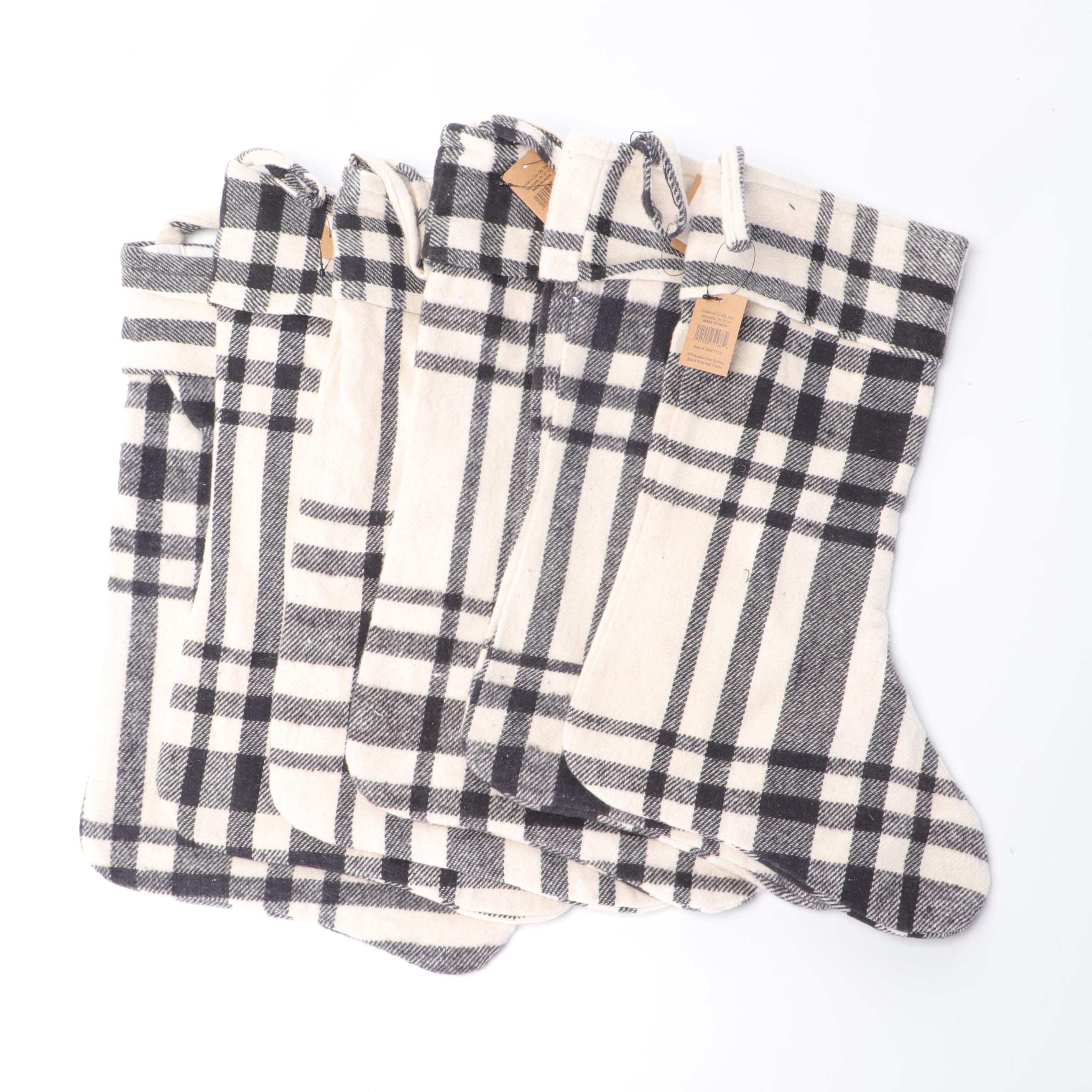 Artificial Table Top Trees with Other Christmas Décor