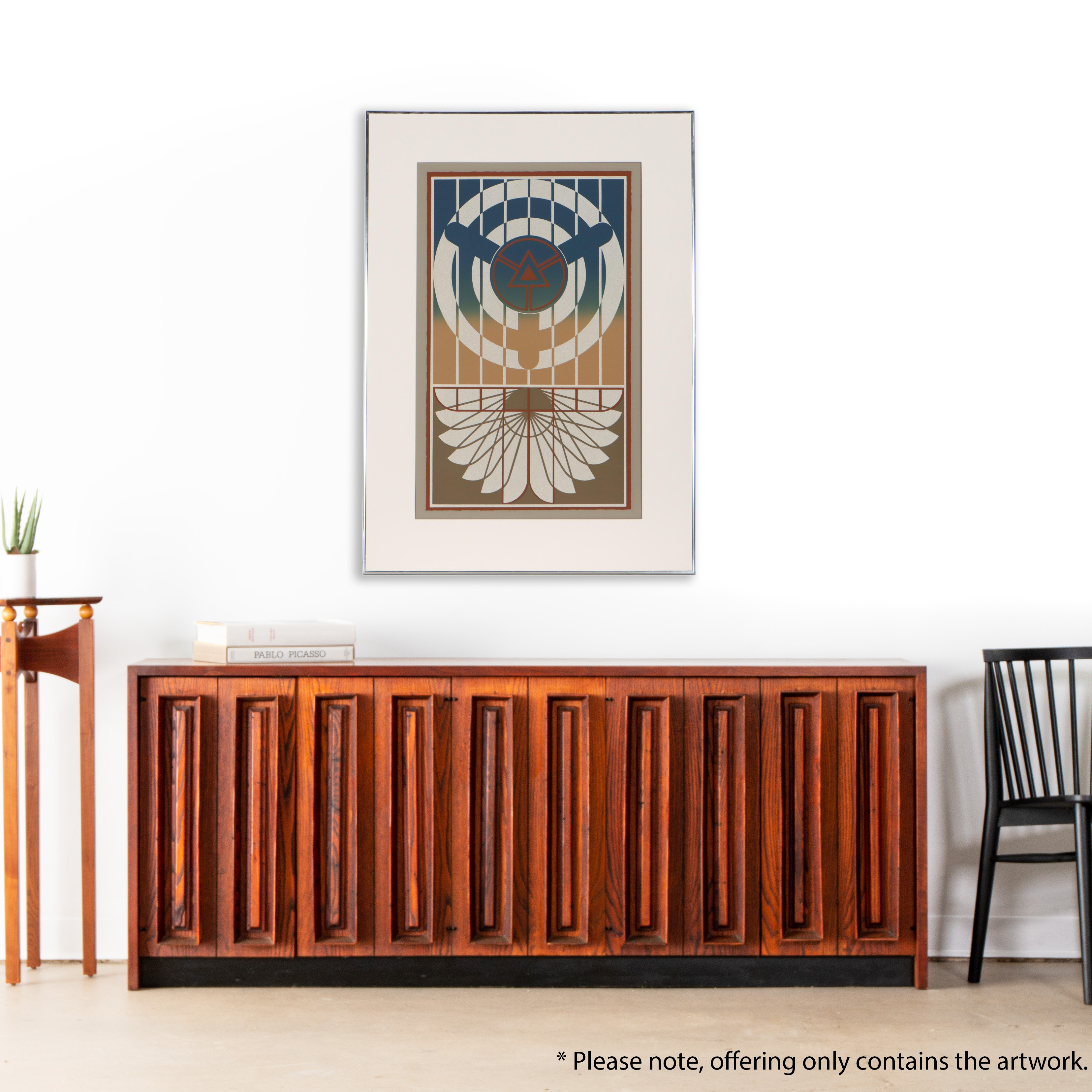 Don Munz Serigraph "Kittyhawk," Late 20th Century