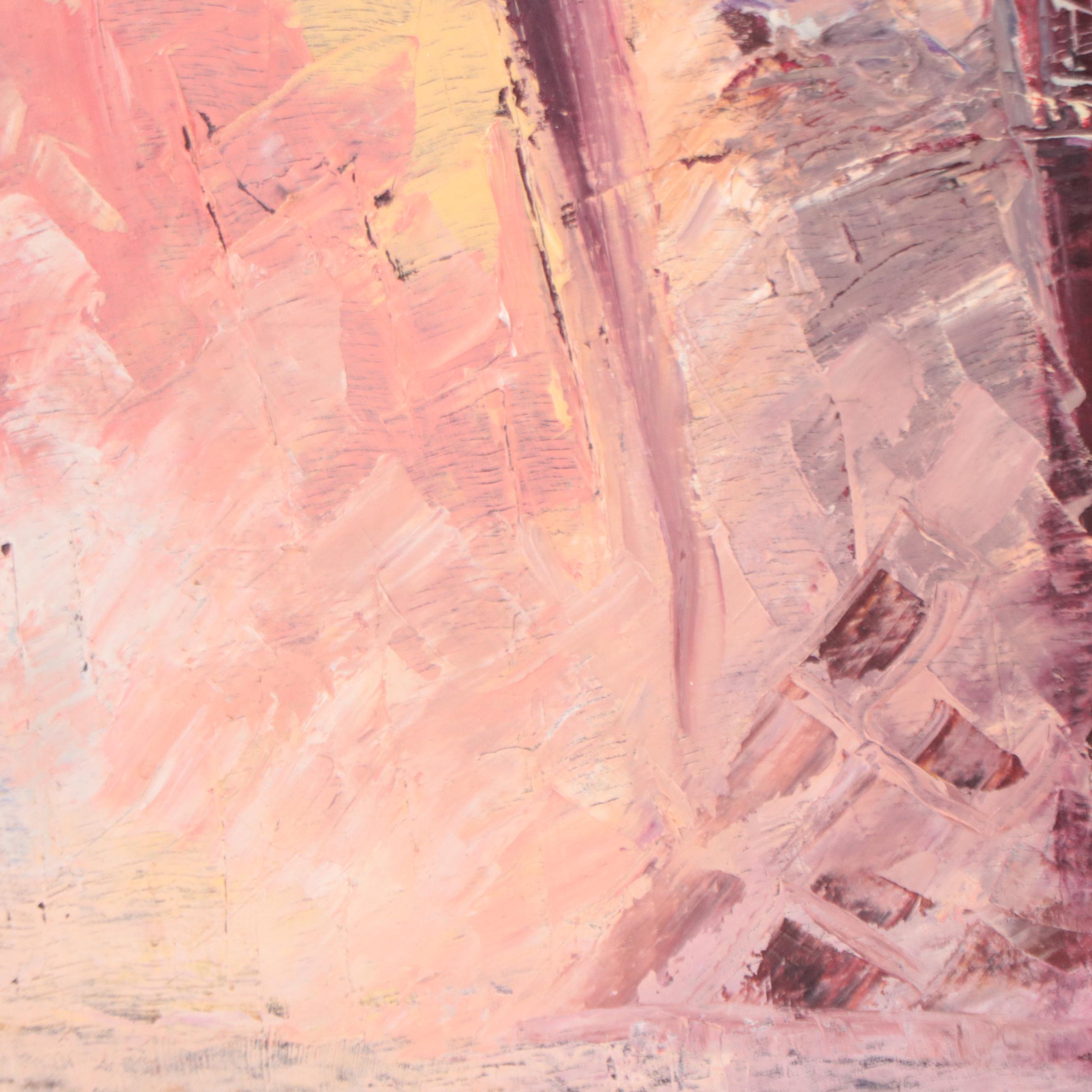 Bayo Ogundele Oil Painting "Elders," 2021