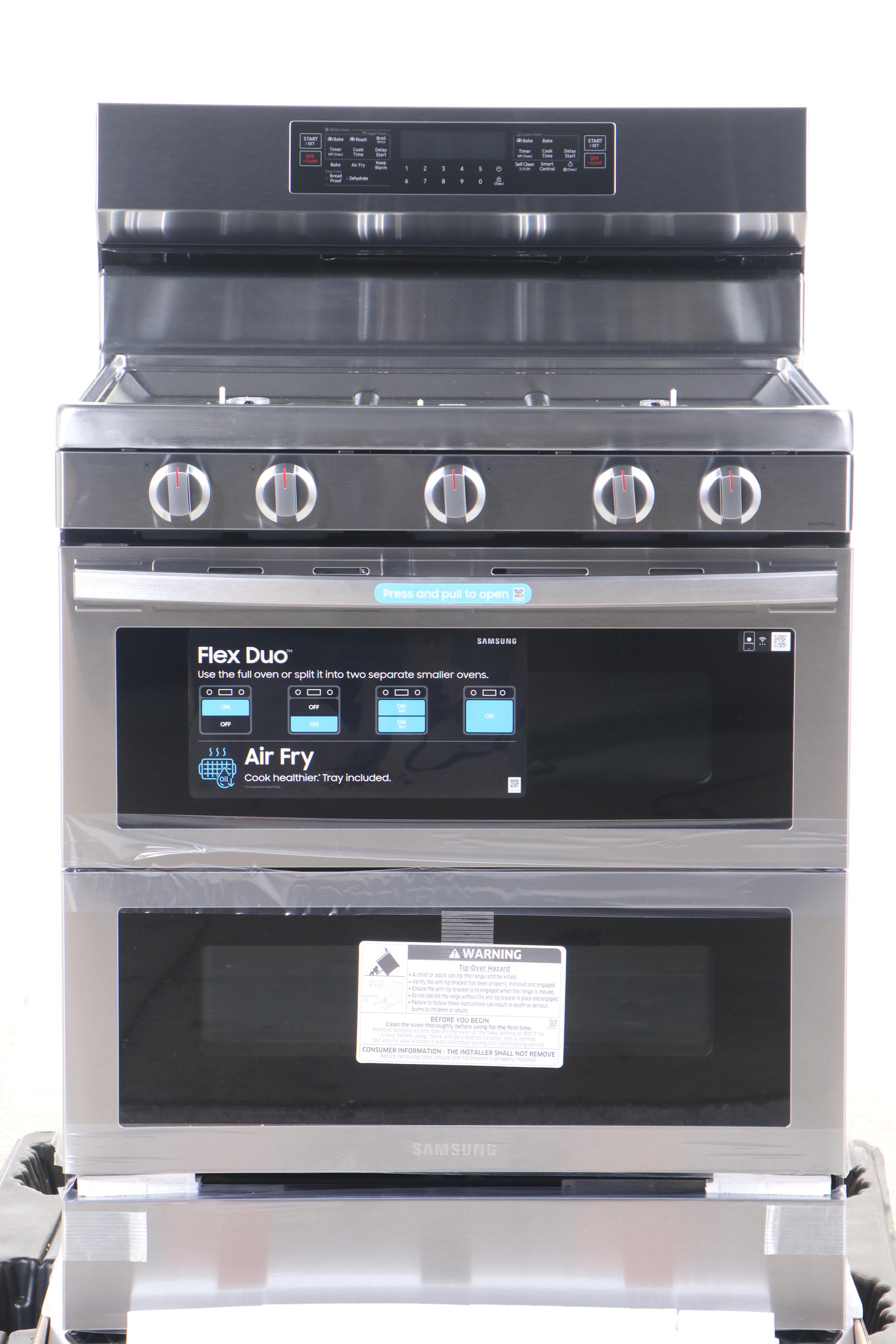 Samsung 6.0 Cu. Ft. Smart Freestanding Gas Range with Flex Duo™