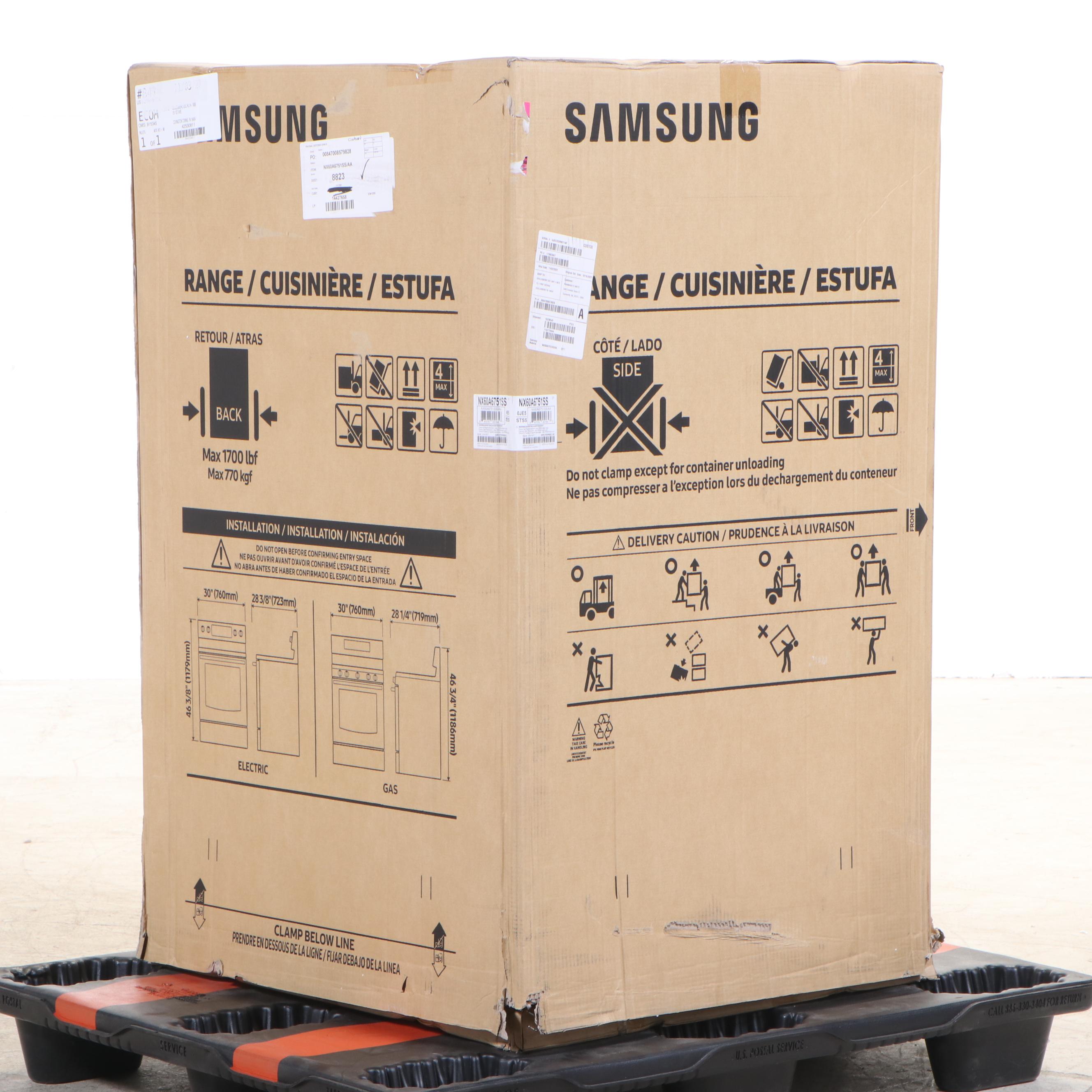 Samsung 6.0 Cu. Ft. Smart Freestanding Gas Range with Flex Duo™