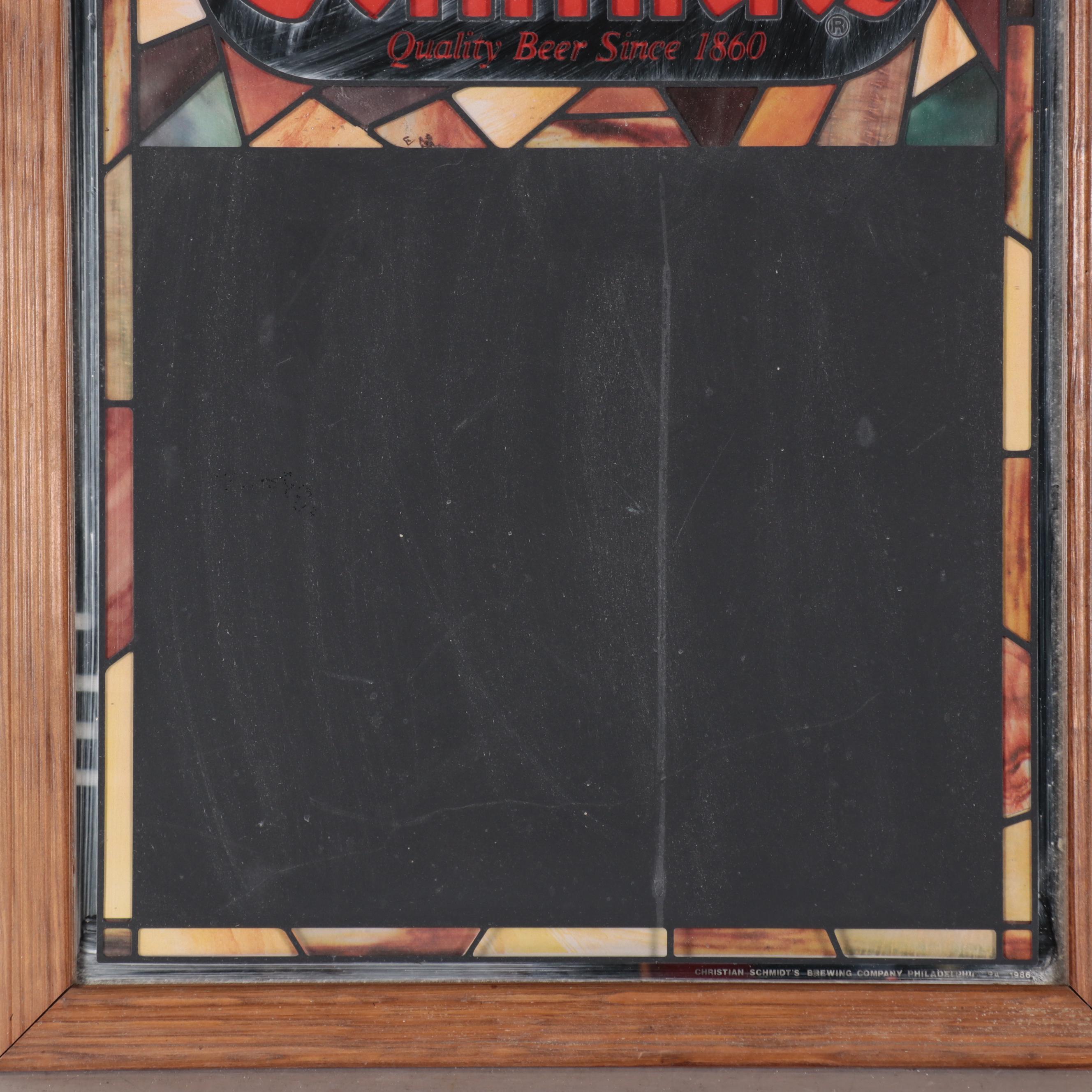 Schmidt's Beer Chalkboard Signs