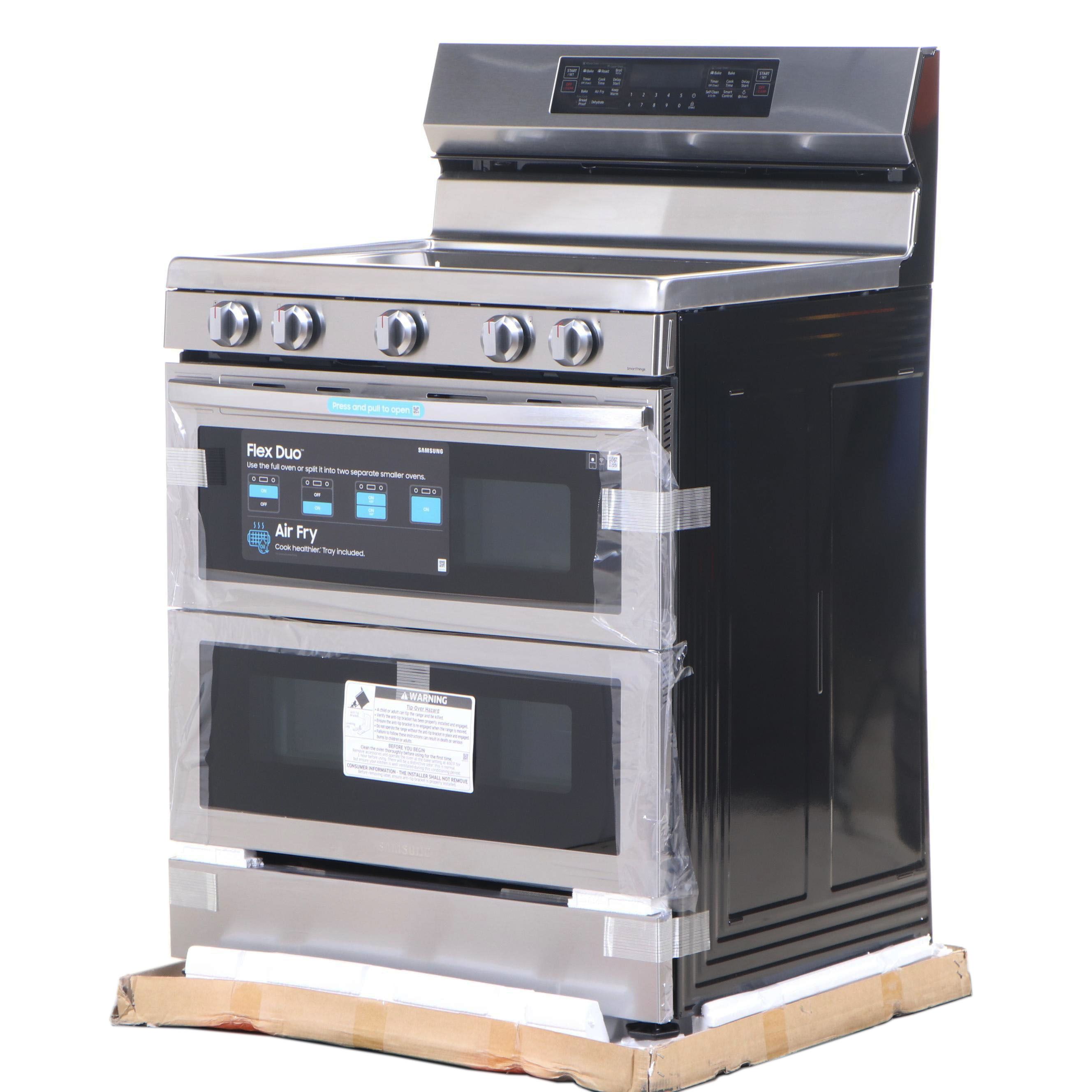 Samsung 6.0 Cu. Ft. Smart Freestanding Gas Range with Flex Duo™