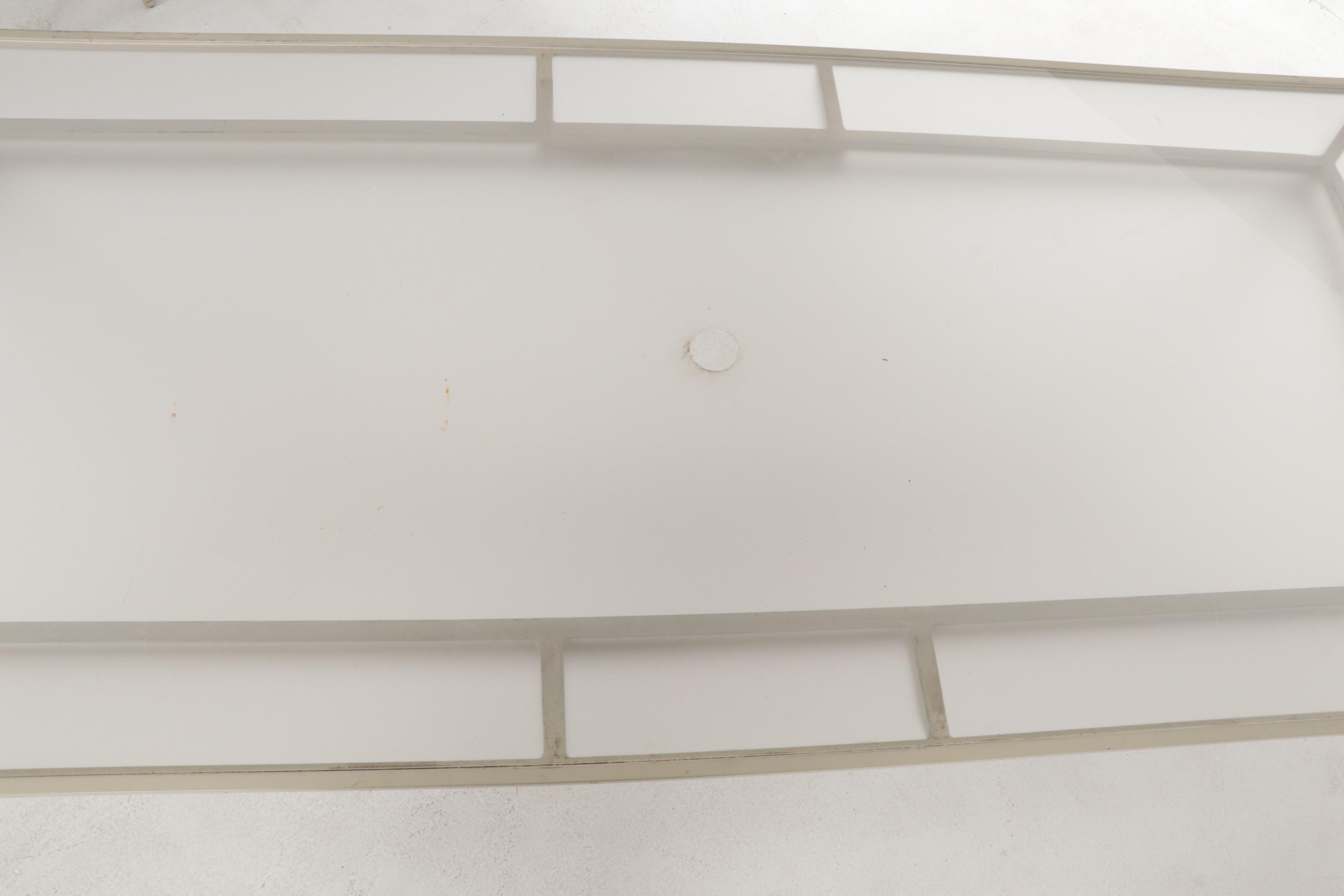 Brown Jordan Metal Patio Dining Table and Eight Chairs