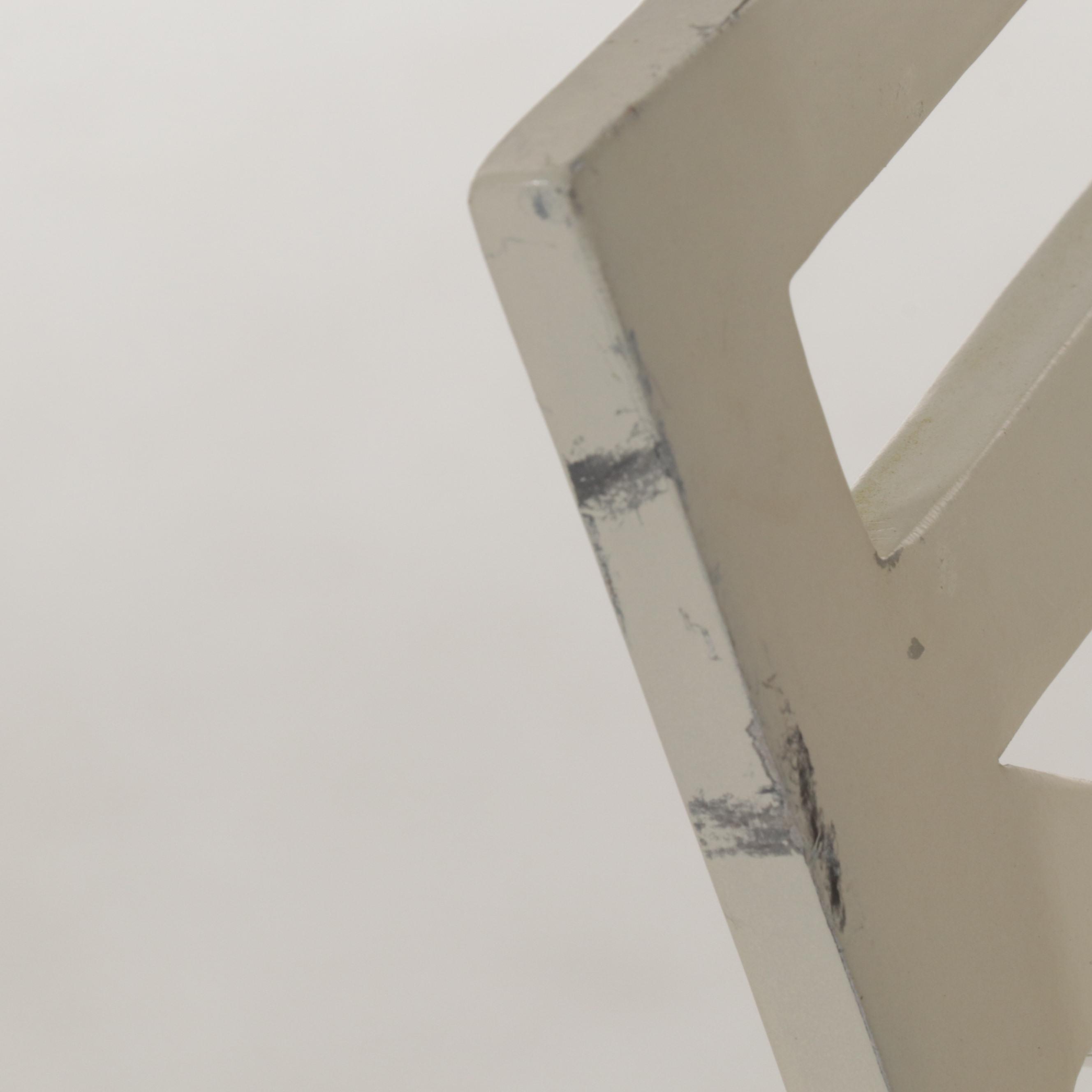 Brown Jordan Metal Patio Dining Table and Eight Chairs