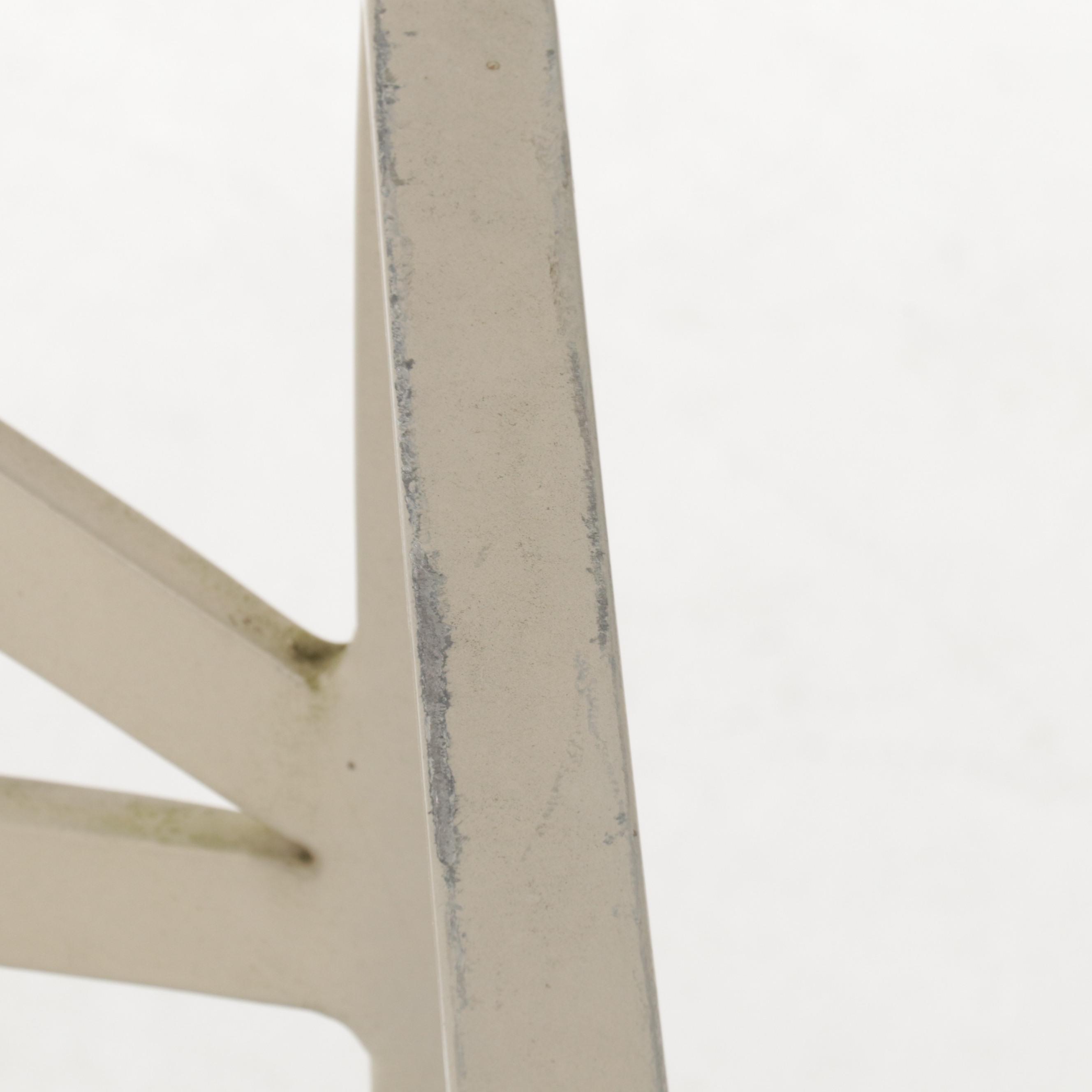 Brown Jordan Metal Patio Dining Table and Eight Chairs