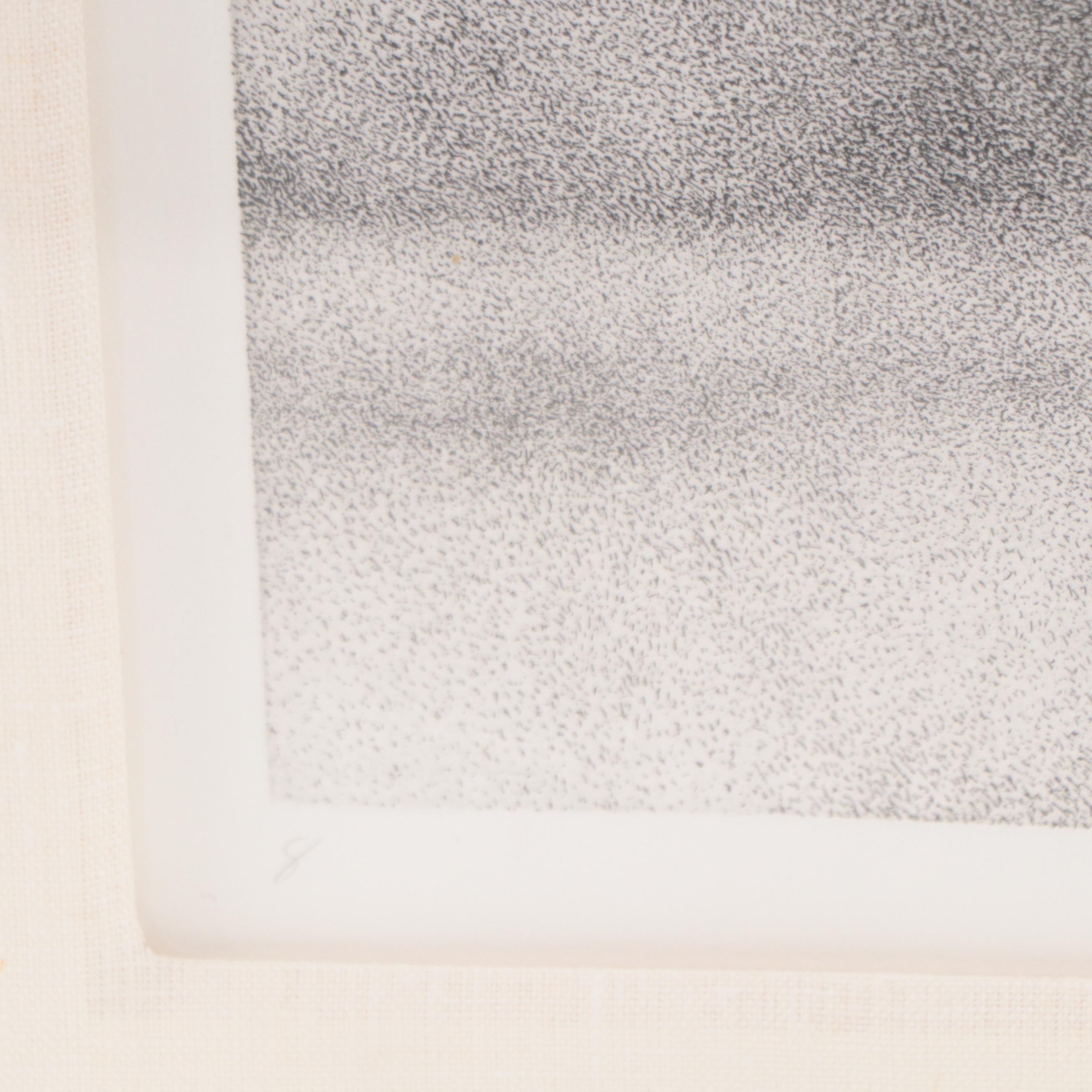 Vaino Kola Landscape Etching