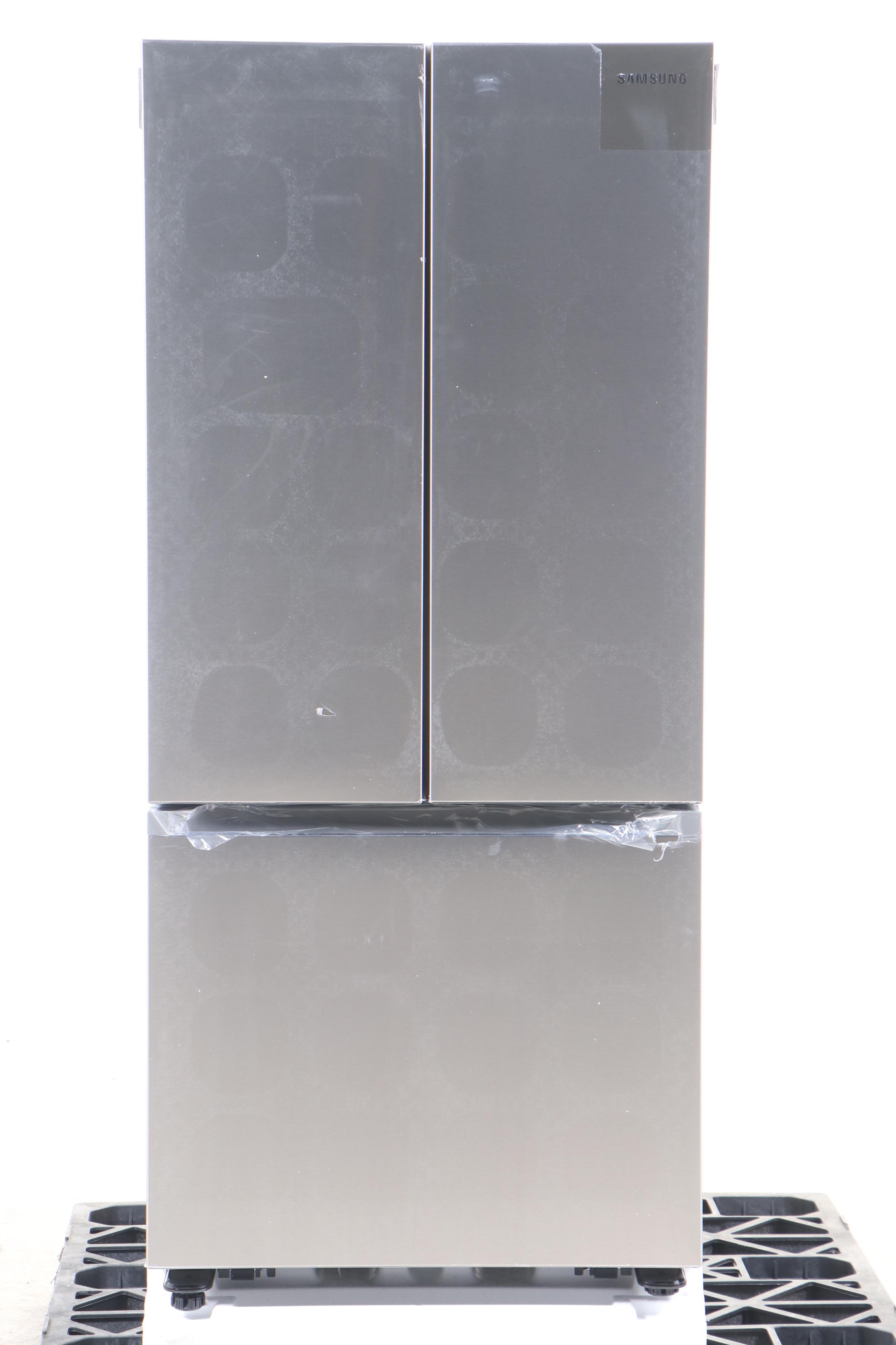 Samsung 18 Cu. Ft. Smart Counter Depth Three-Door French Door Refrigerator