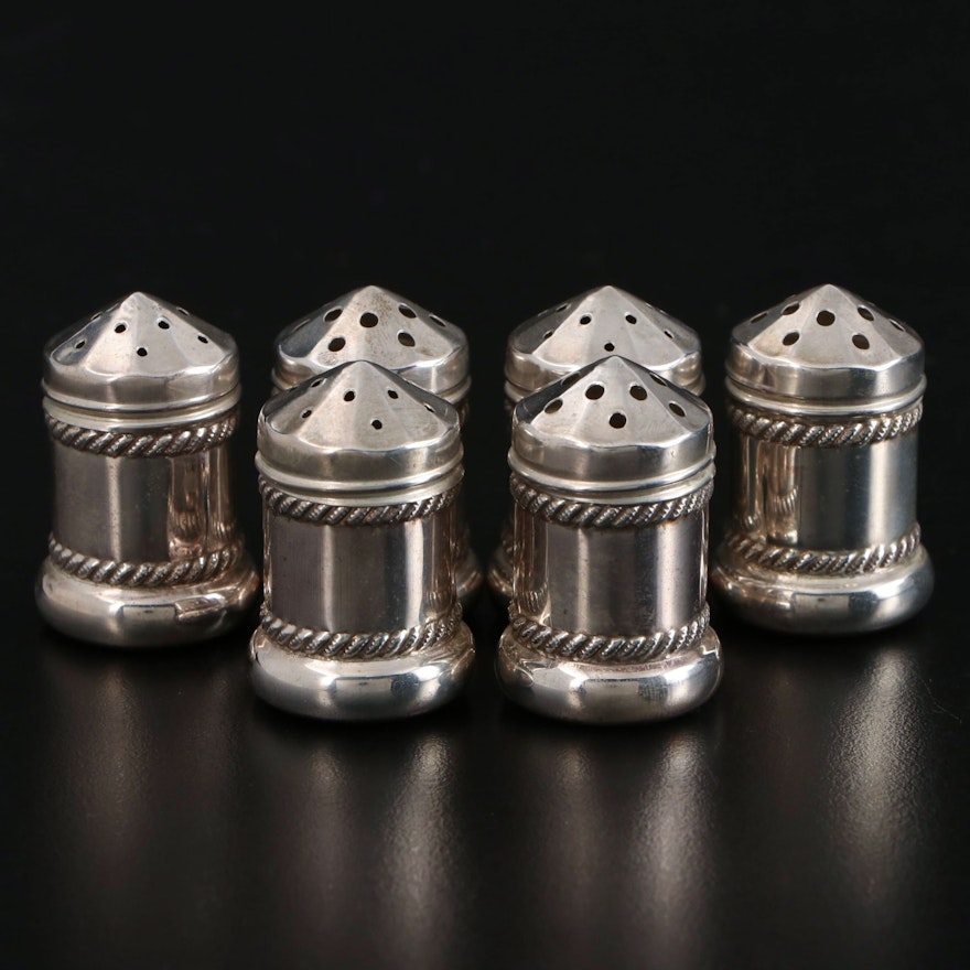 Sterling Silver Shakers with The House of Brandt Presentation Case